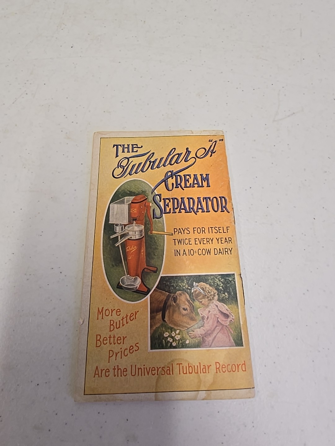 Antique Sharples Separator Co Tubular A Cream Seperators Price List Brochure