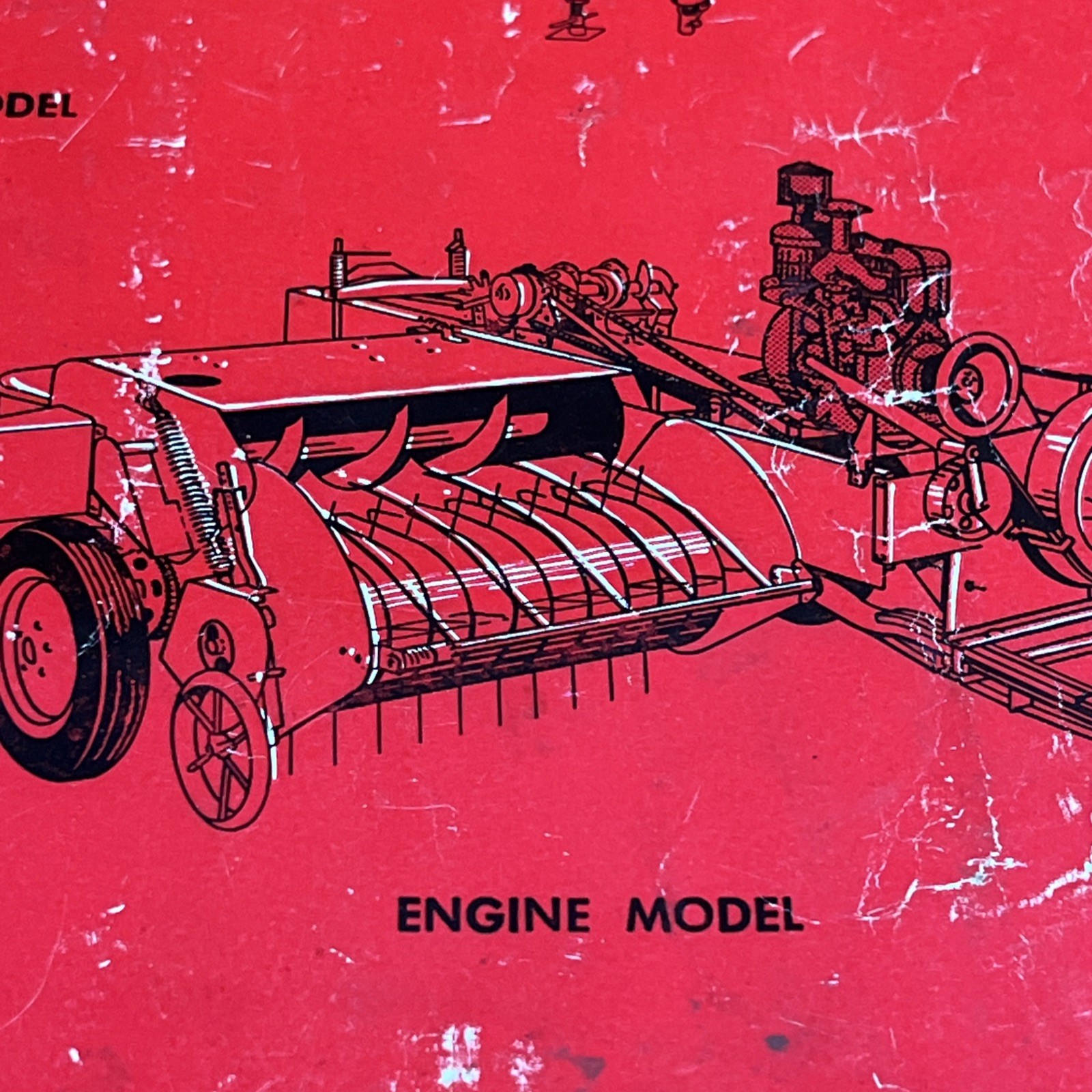Model 66 New Holland Baler Operating Instructions Manual PTO & Engine