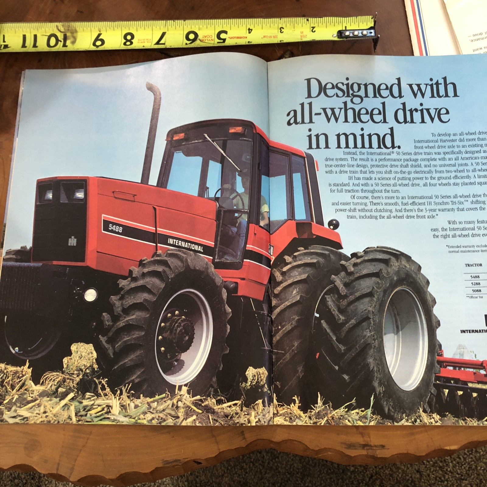 International Harvester Farm Forum Magazine Planning 1984 Brochure