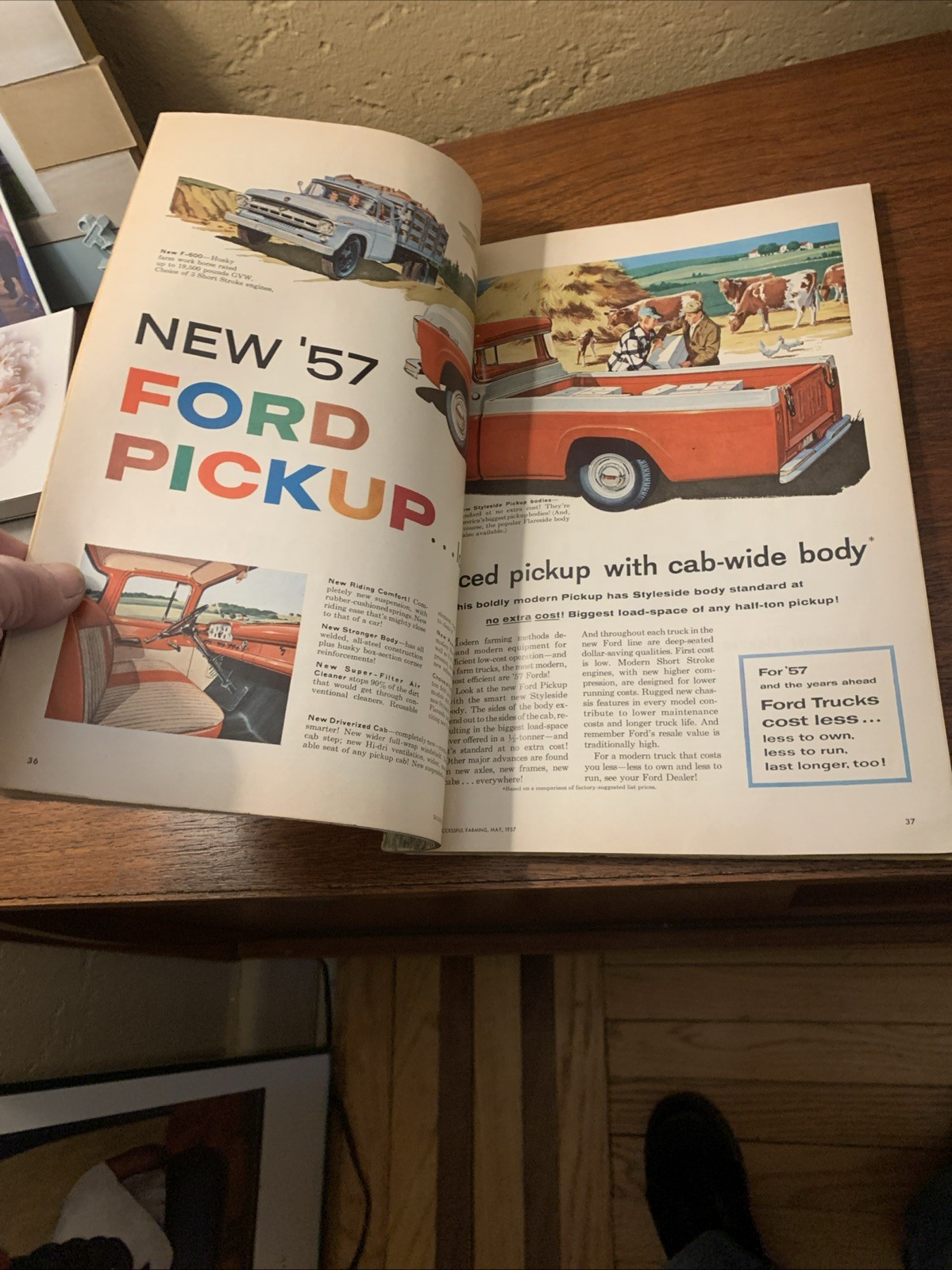 ‘SUCCESSFUL FARMING’ MAGAZINE – MAY ‘57- MAGAZINE OF FARM BUSINESS & FARM HOMES