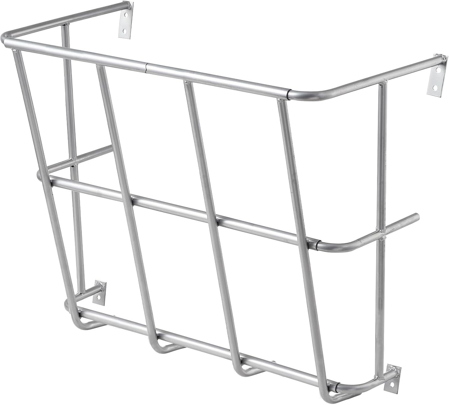 Space-Saving 18.5 Gallon Hay Feeder Rack for Multiple Outdoor Livestock Feeding