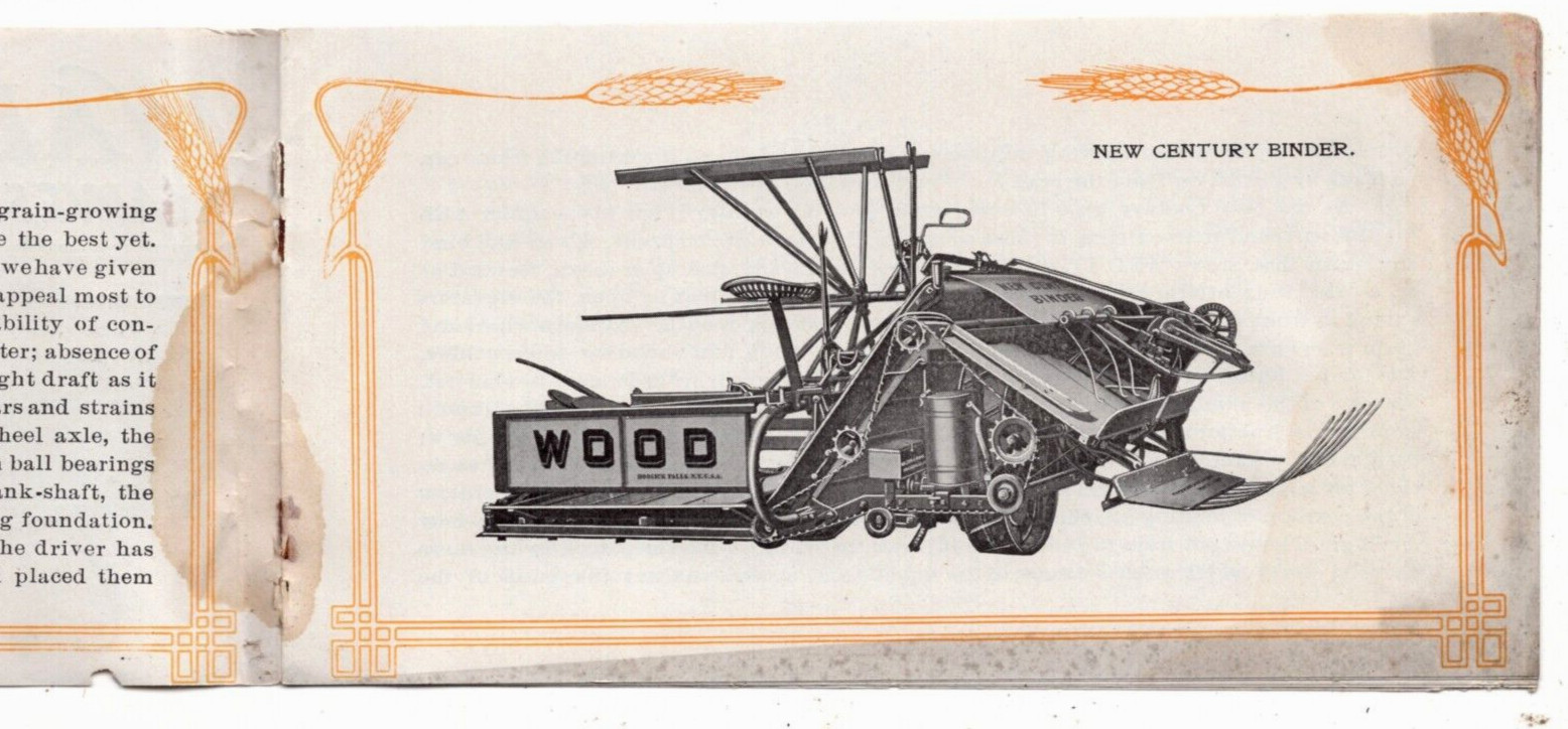 Walter A Wood Harvesting Machines Small Catalog 1890s