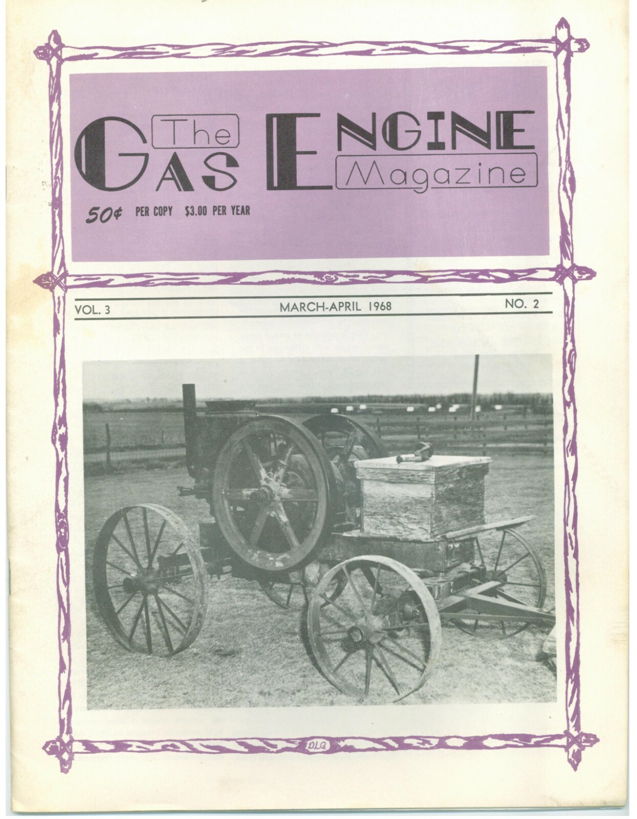Early Fuller & Johnson Engine Models, 2nd Tractor in Wolsey South Dakota