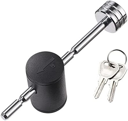 Trailer Tongue Coupler Lock Adjustable Trailer Coupler Pin Lock, Dia 1/4 Inch, 3