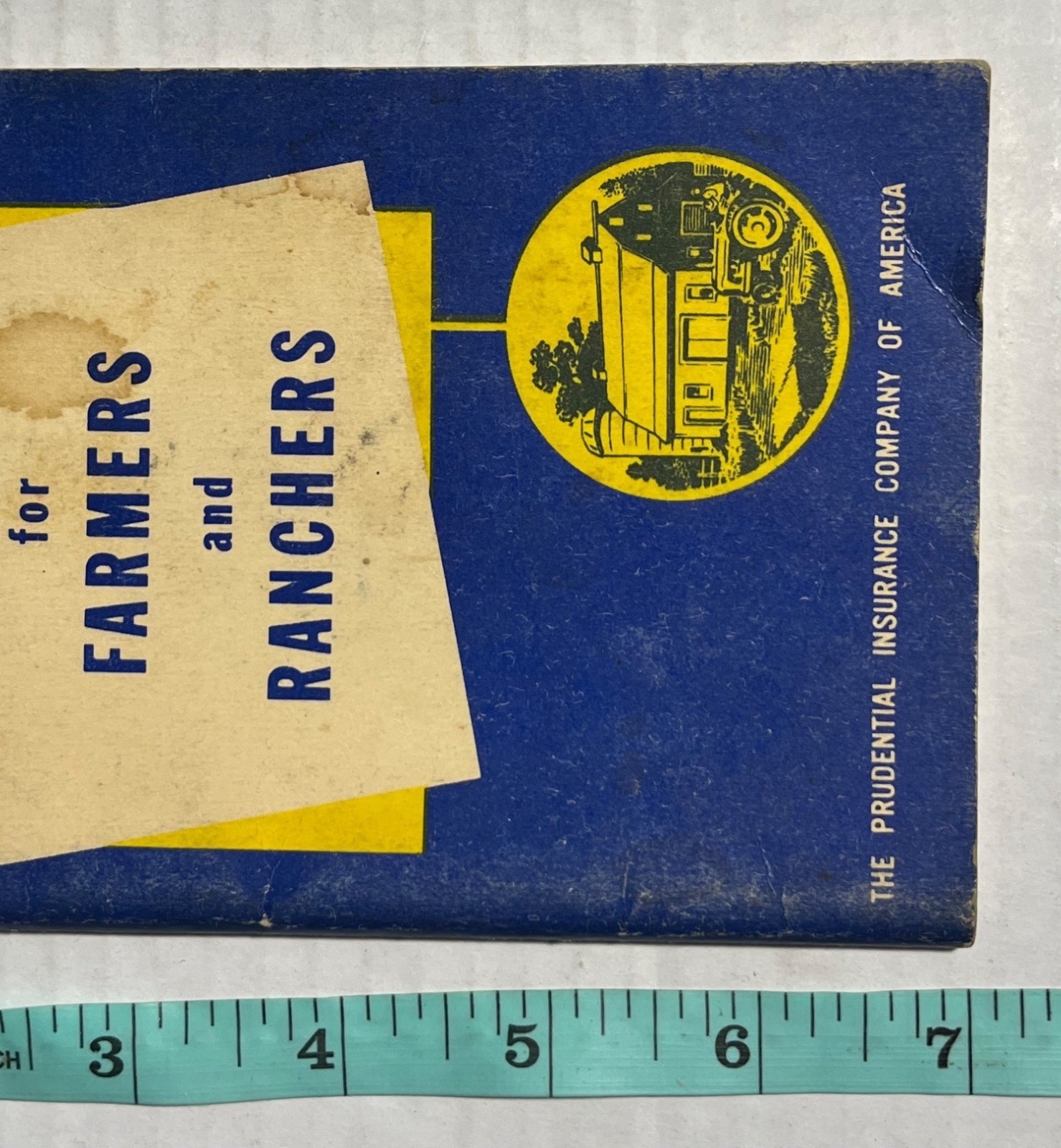 1940s–50s Handbook Farmers Ranchers Prudential Insurance Co. Reference Booklet