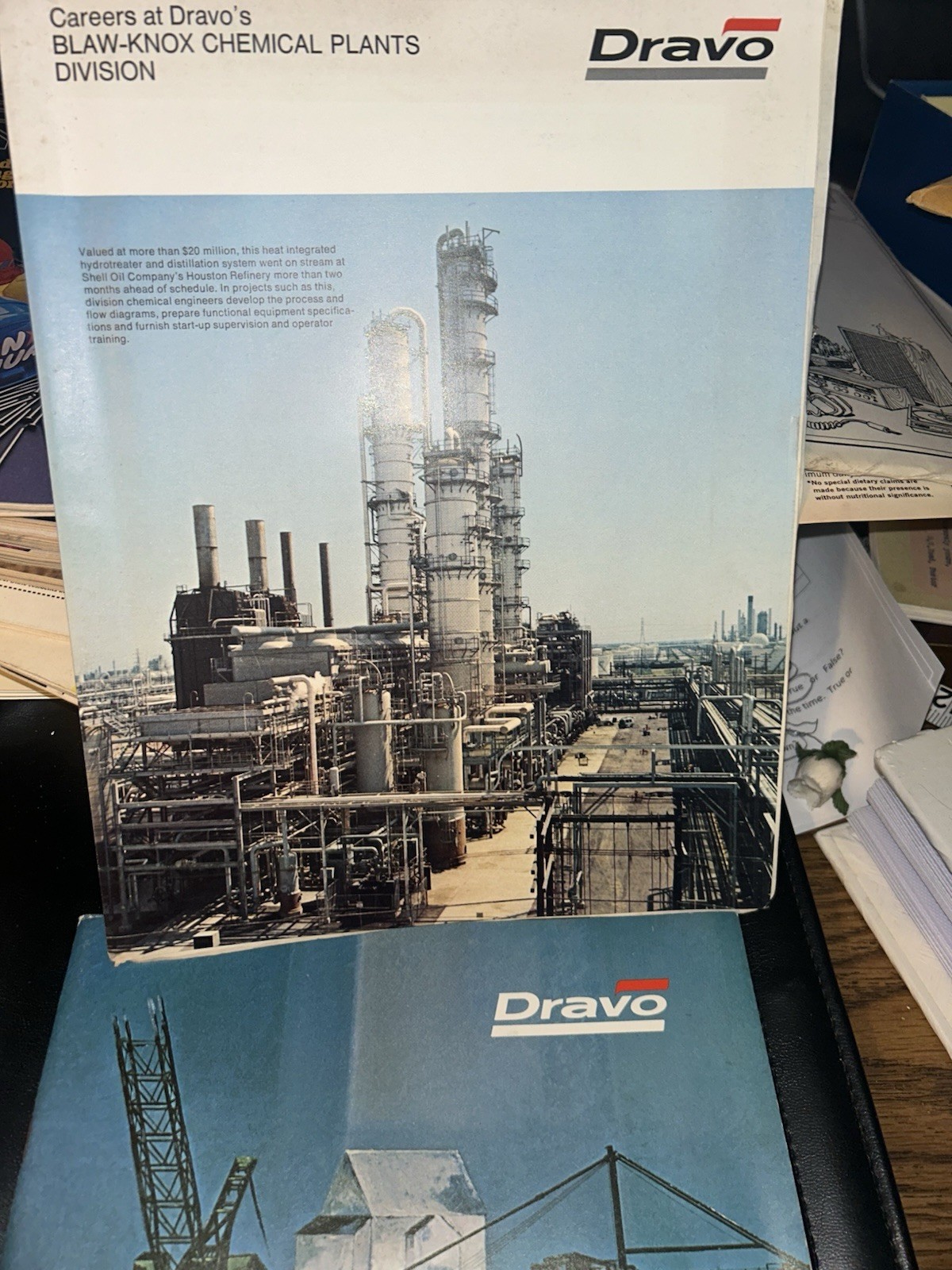 1970s DRAVO BLAW-KNOX Hiring Booklets Engineering 36pgs