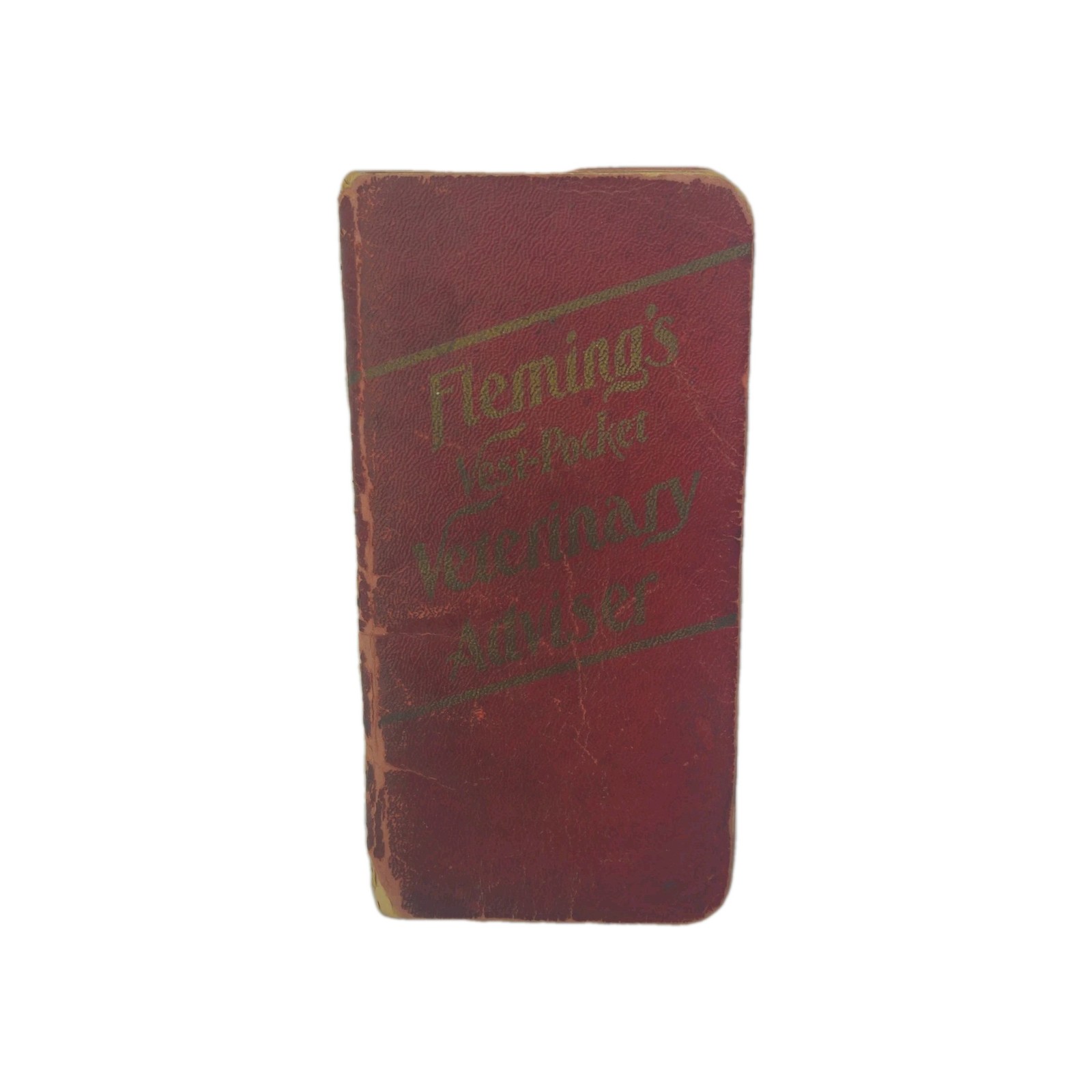 Flemings Vest Pocket Veterinary Advisor Agriculture Advertising Pamphlet 1906