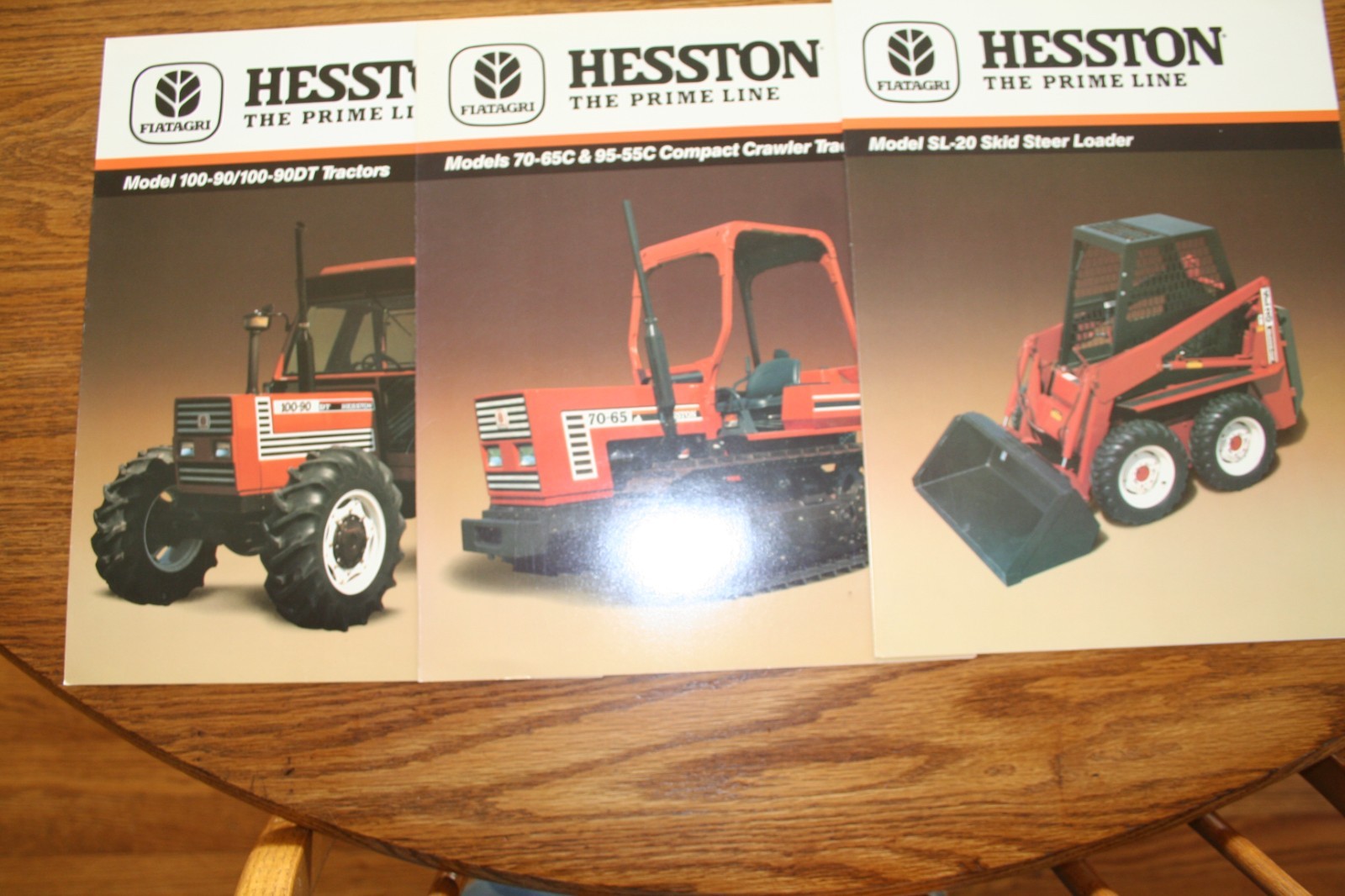 9 – HESSTON FARM EQUIPMENT BROCHURES