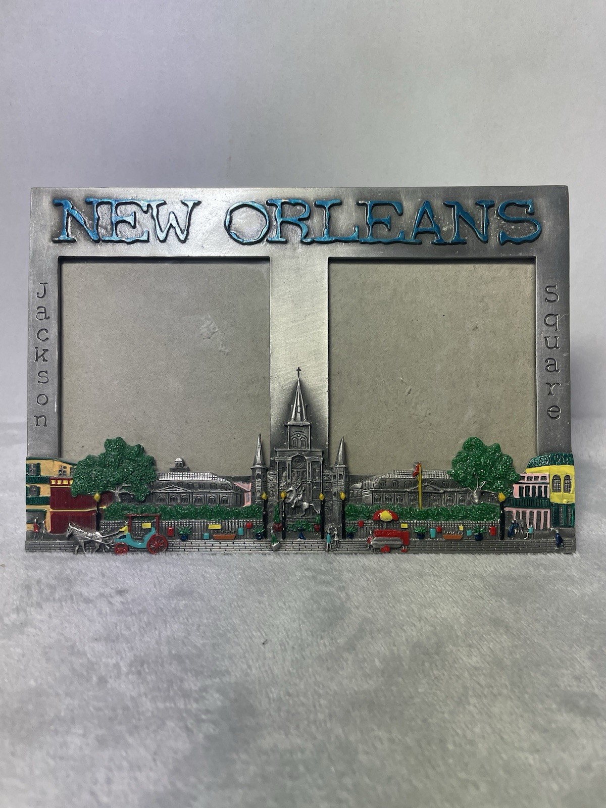 New Orleans, Souvenir Jackson Square Metal Picture Frame