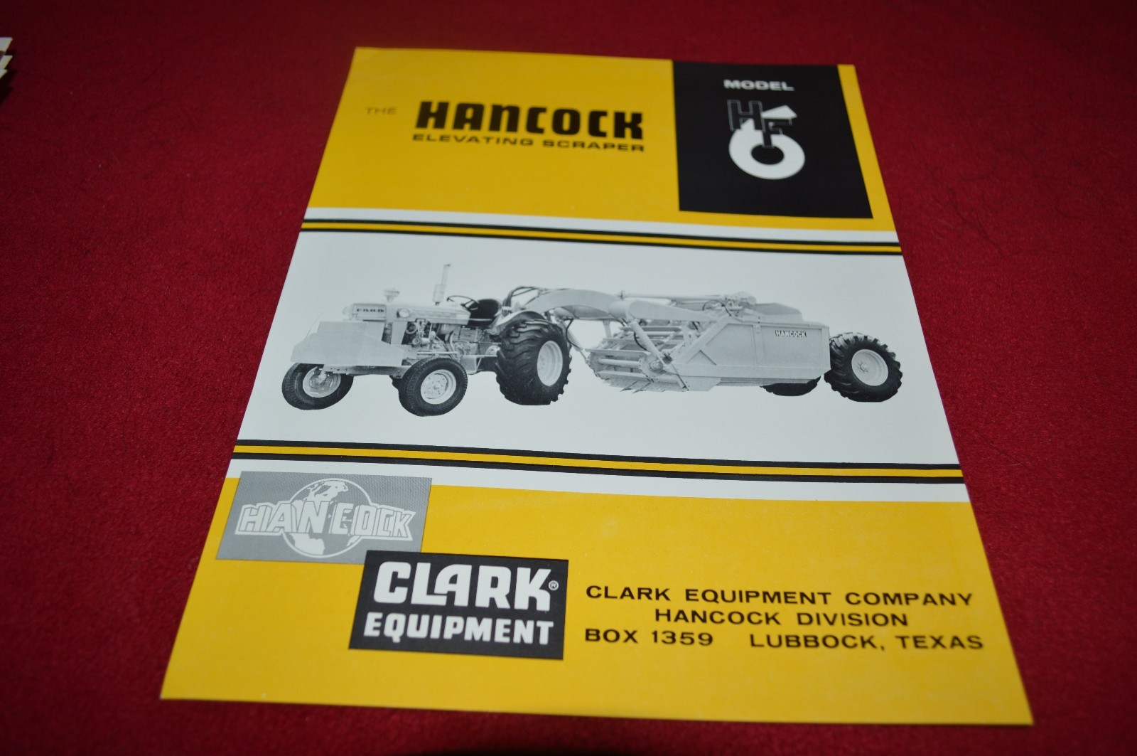 Hancock HF6 Elevating Scraper Dealers Brochure YABE12 ver2