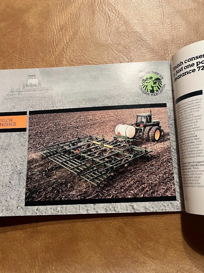 John Deere Litho USA 1983 Seedbed Tillage Equipment Brochure