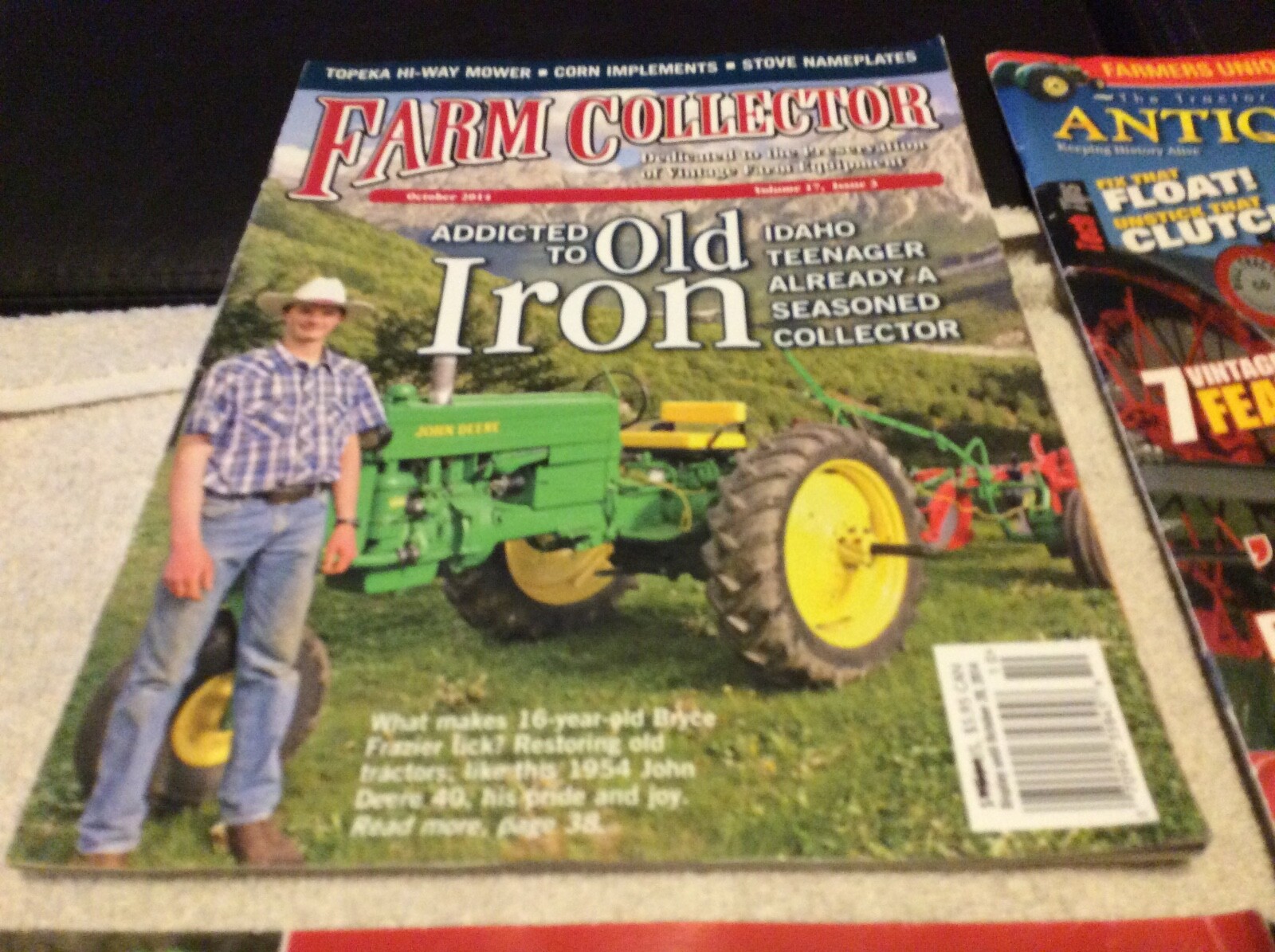 5 copies of Antique Power Magazine and 1 Farm Collector Magazine Tractor Collect
