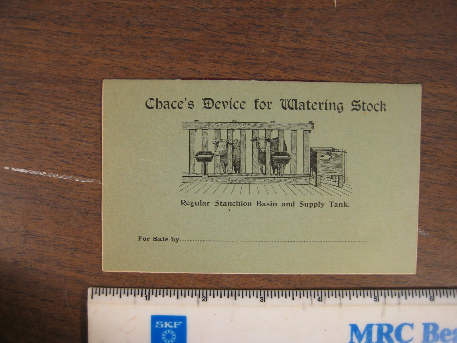 F. H. Chace&rsquo;s Stock Waterer 1900s Farm Advertising Pamphlet Sherman New York