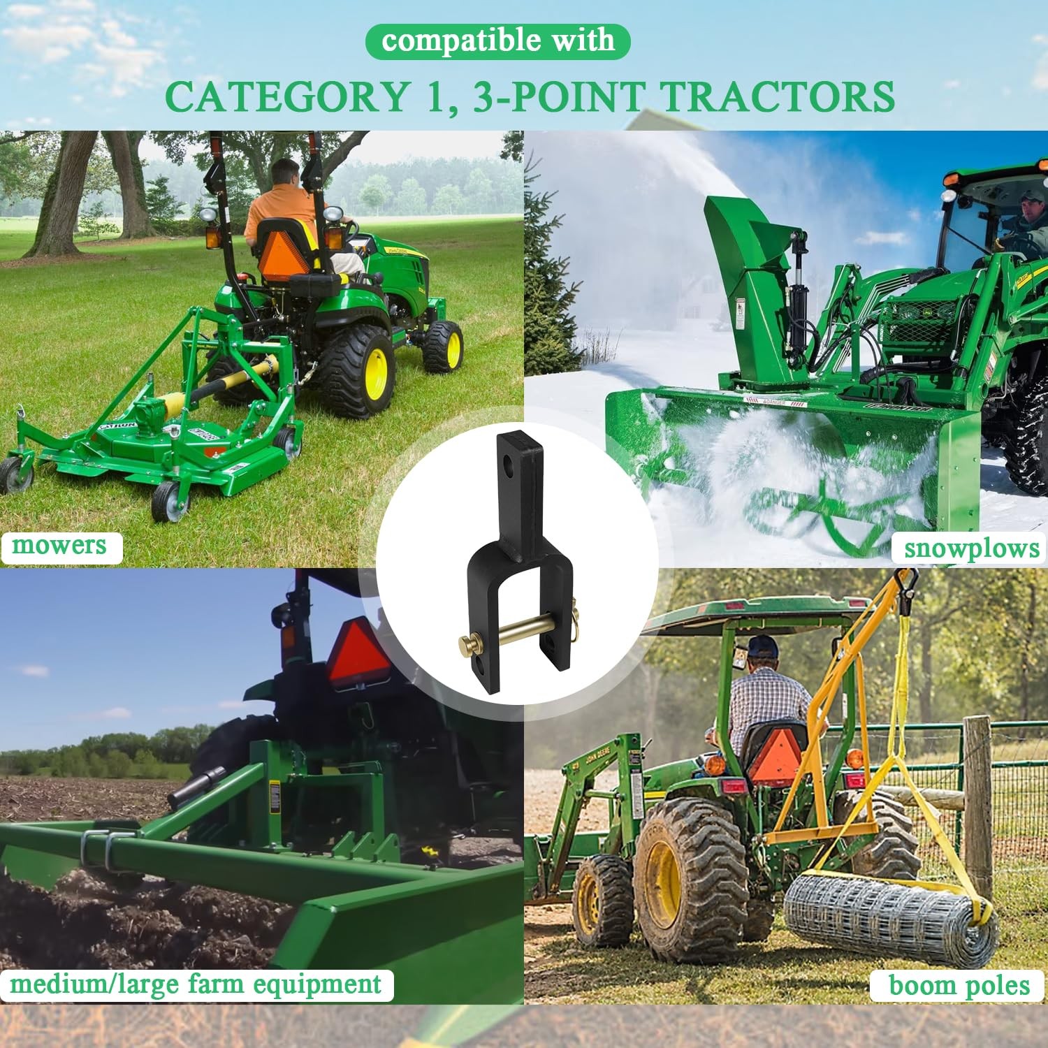Versatile Quick Hitch Adapter Used to Adjust Top Link Bracket Movements Fits …