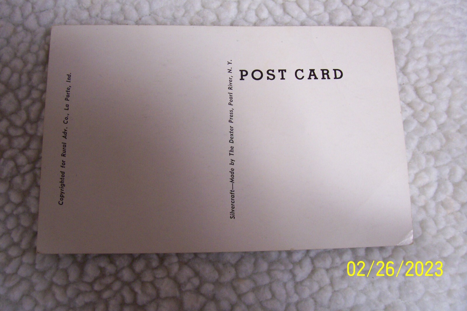 1930 AD.(XH31)~ADVANCE-RUMELY THRESHER CO.-Rumely Hotel, Post office, Lincoln Wa