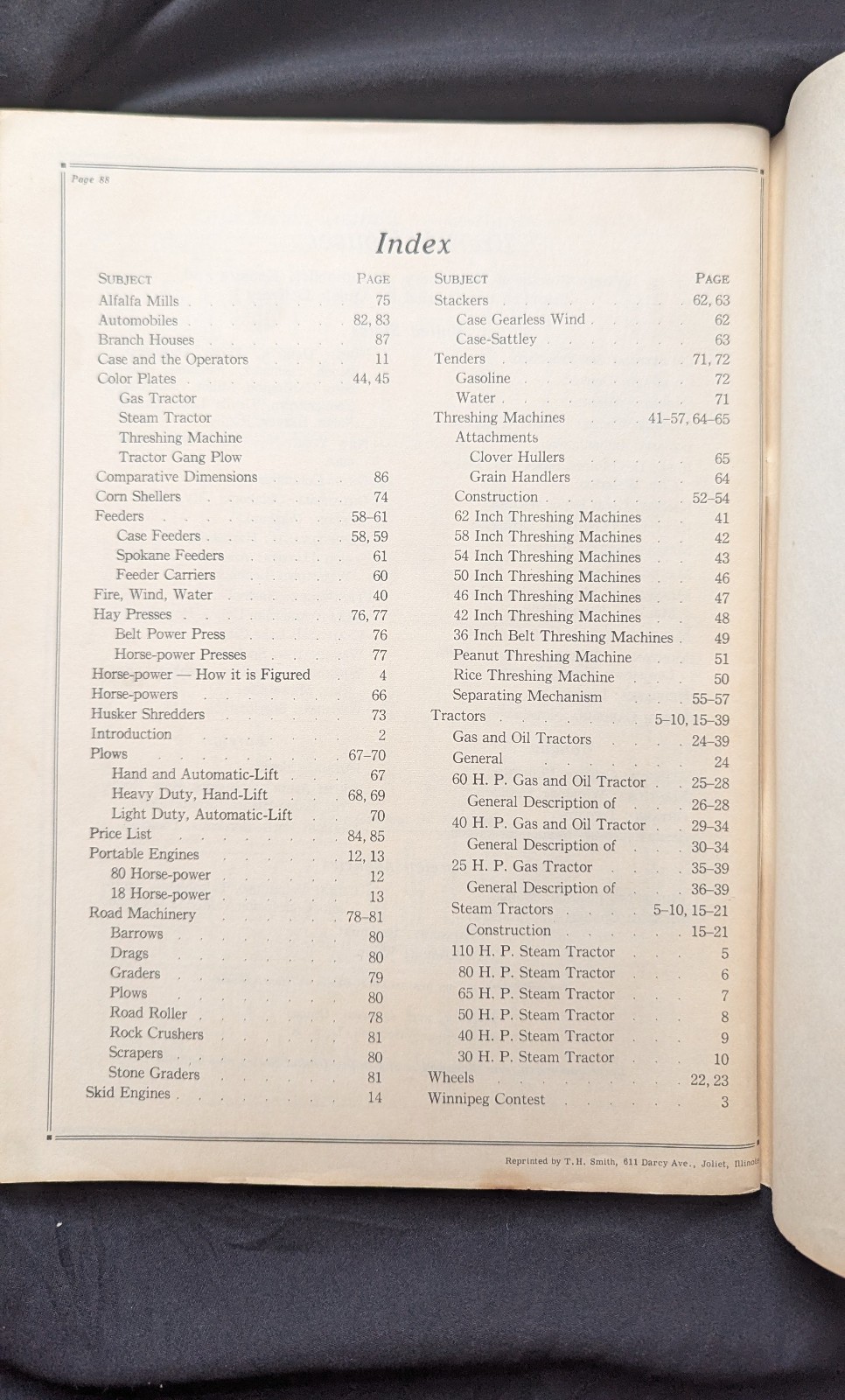 Case Threshing Machinery 1914 Catalog Original