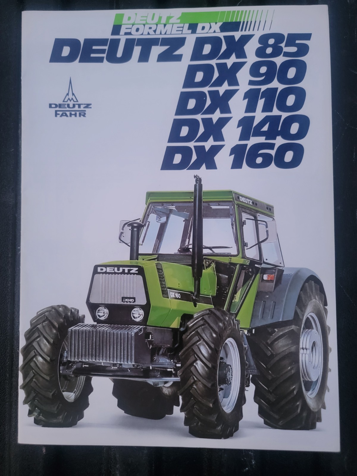 DEUTZ-FAHR Formel DX 85 90 110 140 160 Farm Tractor Sales Brochure German