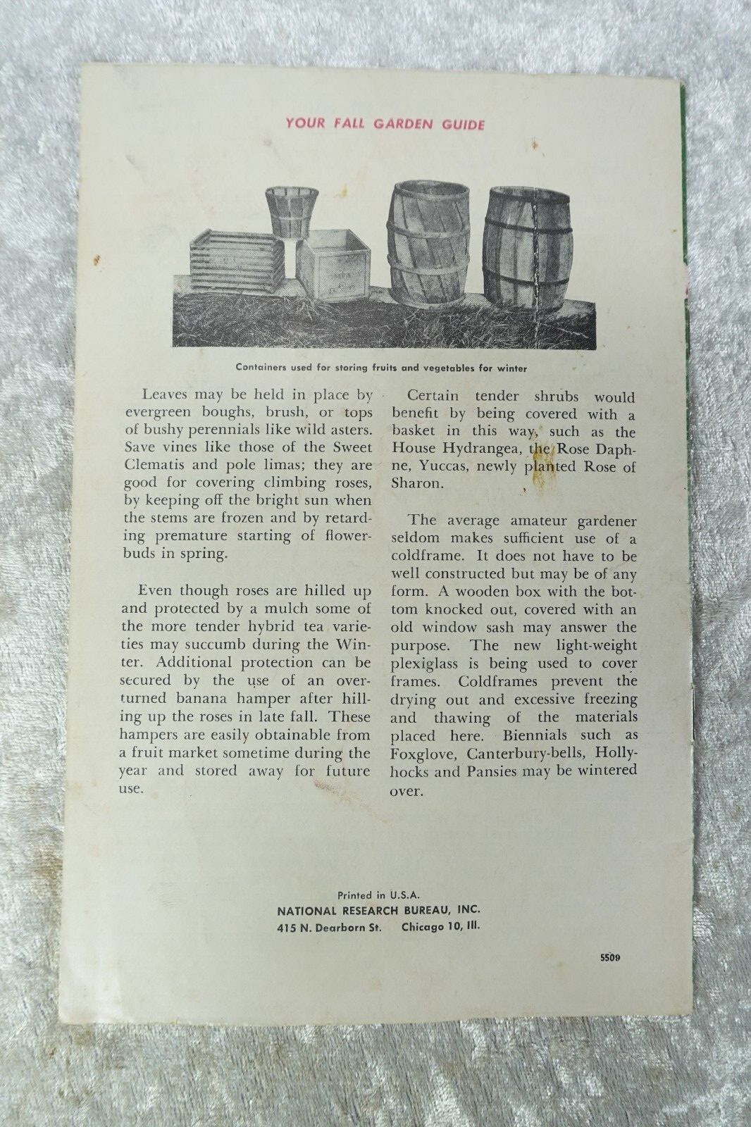 3 Vintage 1953, &rsquo;55 Vegetable Flower Gardener Handbooks Park Seed Catalog 1976