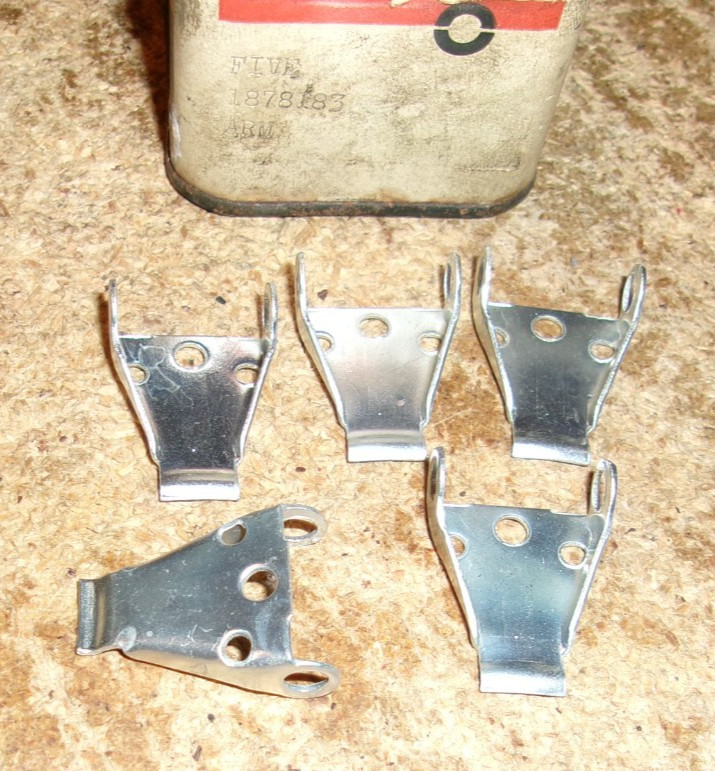 5-lot #1878183 starter/generator brush swing pivot arms in the box new