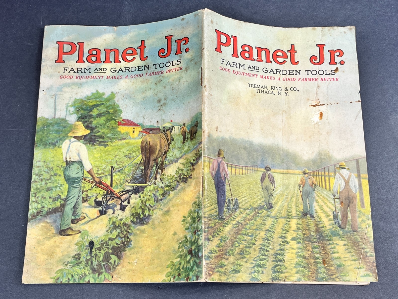 Planet Jr Farm and Garden Tools #51 Catalog 1920s Cultivators Equipment + Insert