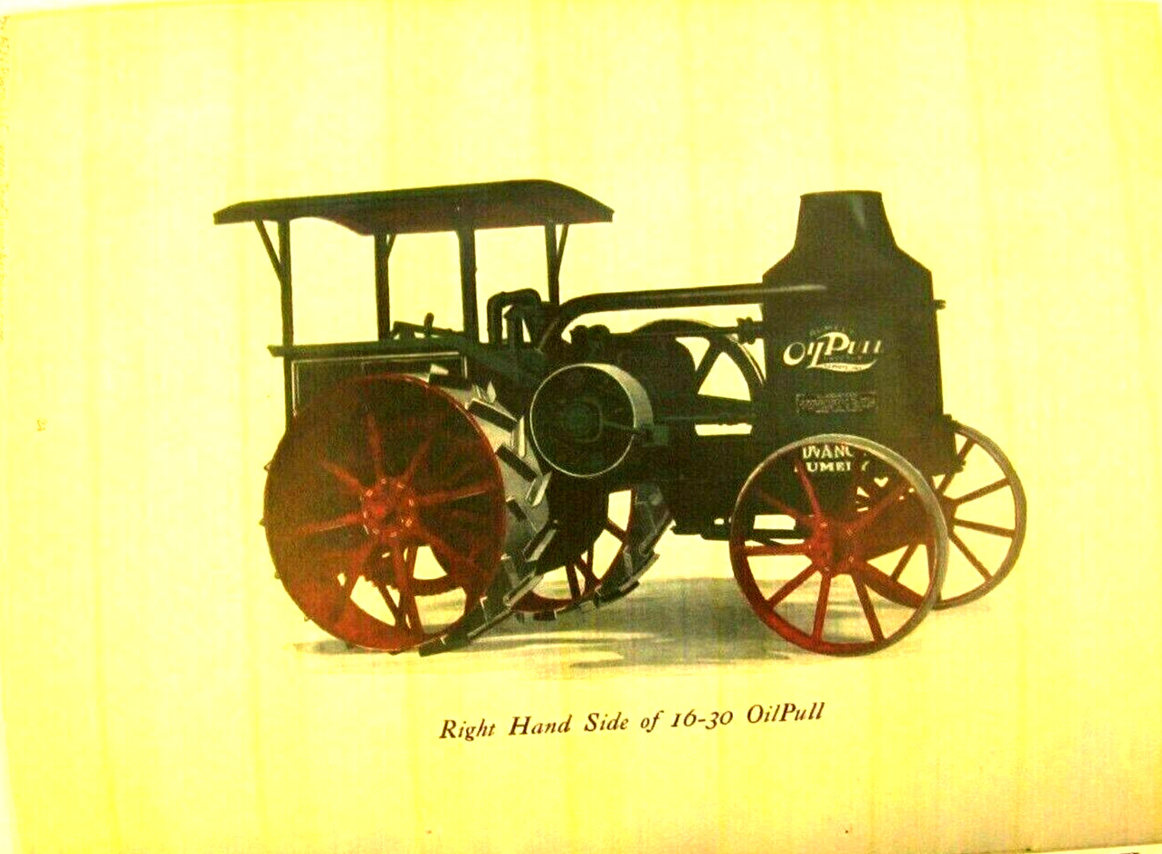 Vintage Advance- Rumely OIL PULL Farm Tractors Sales Catalogue All Models