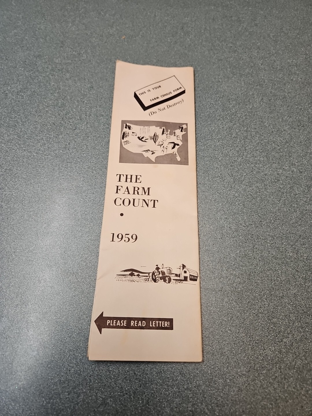 The Farm Count US Census of Agriculture Washington 1959