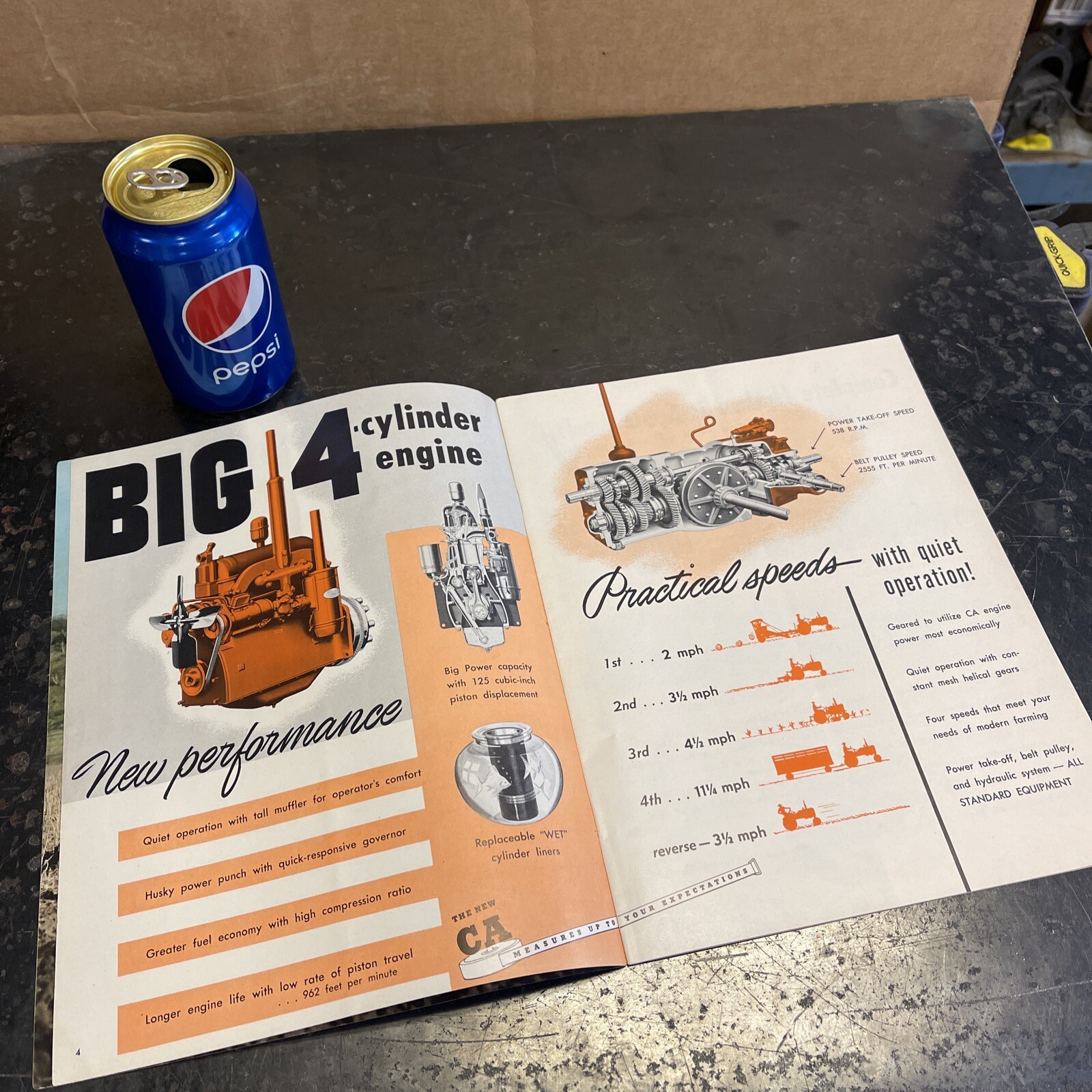 ALLIS CHALMERS BUYER’S GUIDE BETTER LIVING, BETTER FARMING 1950’S SALES BROCHURE