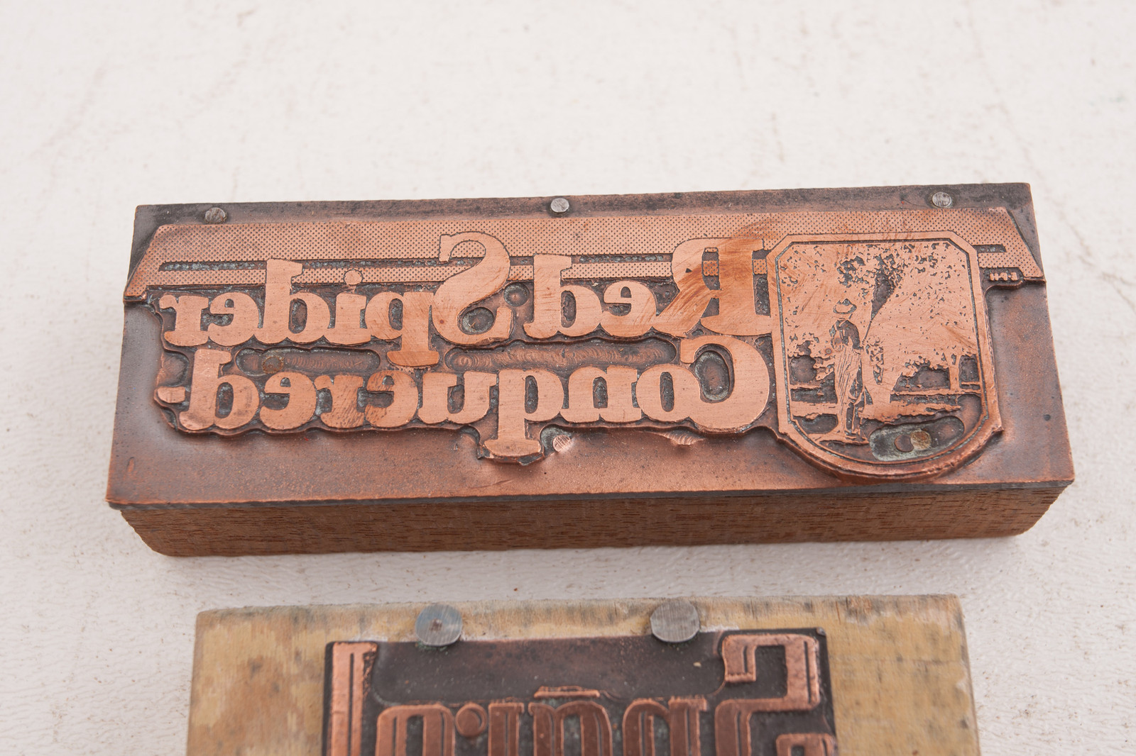 Red Spider Deming Snarol Vigoro Farming Printers Block Advertising (A5L-28)
