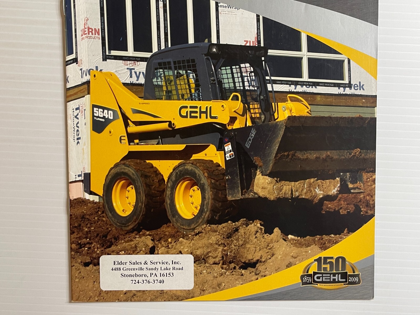 GEHL – E-Series Skid Loaders Full Line Sales Brochure (Original Brochure) *2009*