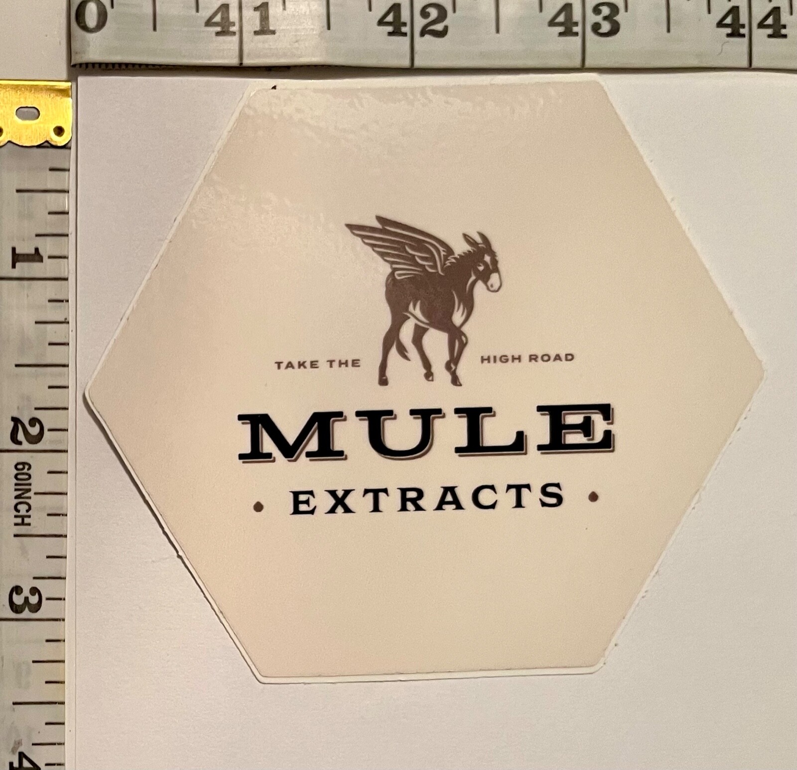 MULE EXTRACTS Button /Sticker Sets – OREGON, USA Cannabis Industry Advertisement