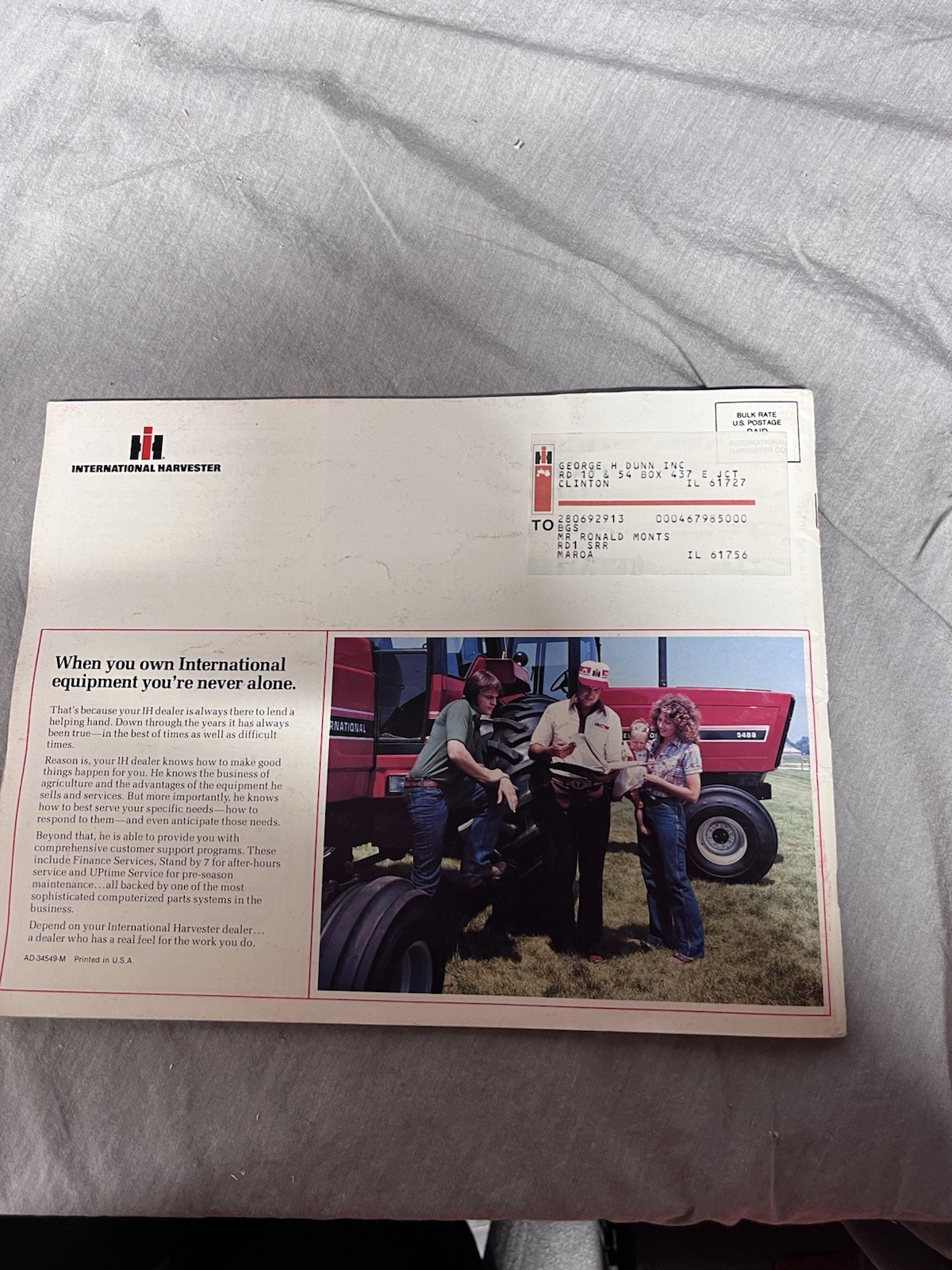 International Harvester Buyers Guide For 1983 Brochure FCCA25