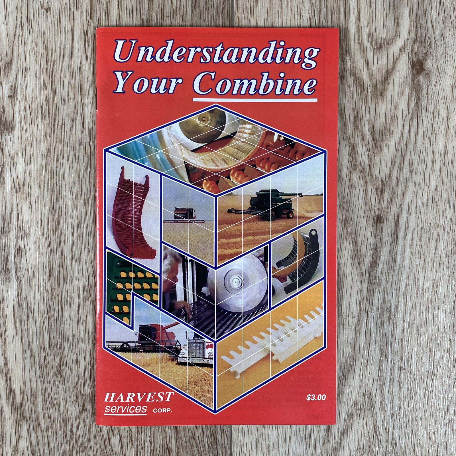 Combine Brochure Booklet Harvest Services Corp. 1980s, Printed in Canada