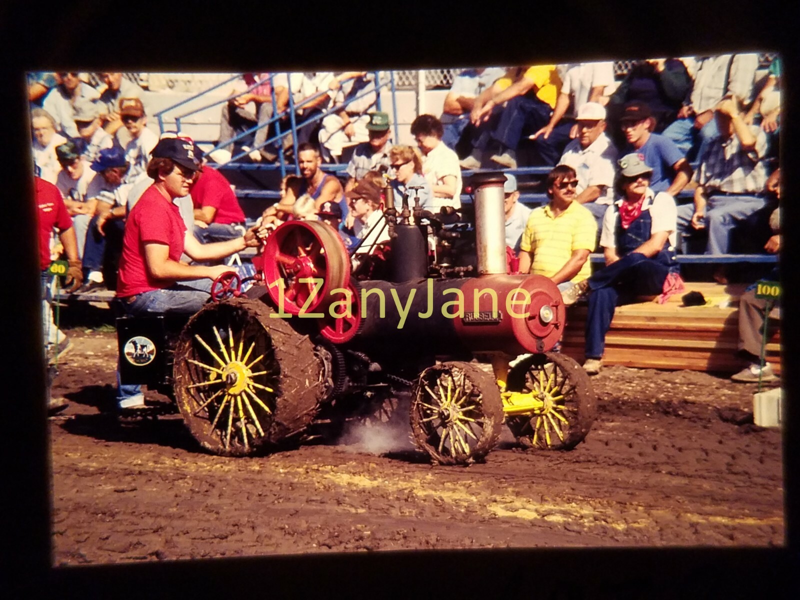 AC3809 35mm Slide of an Allis-Chalmers from MEDIA ARCHIVES ROLLING THE TRACK