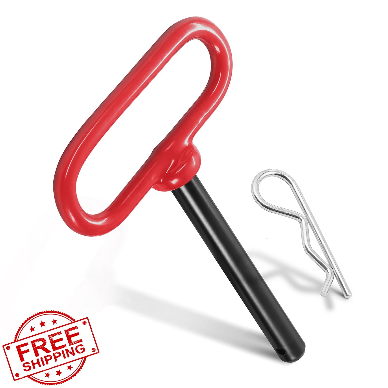 Jamiikury 2x 1/2 x 3-5/8 Red Hitch Pins