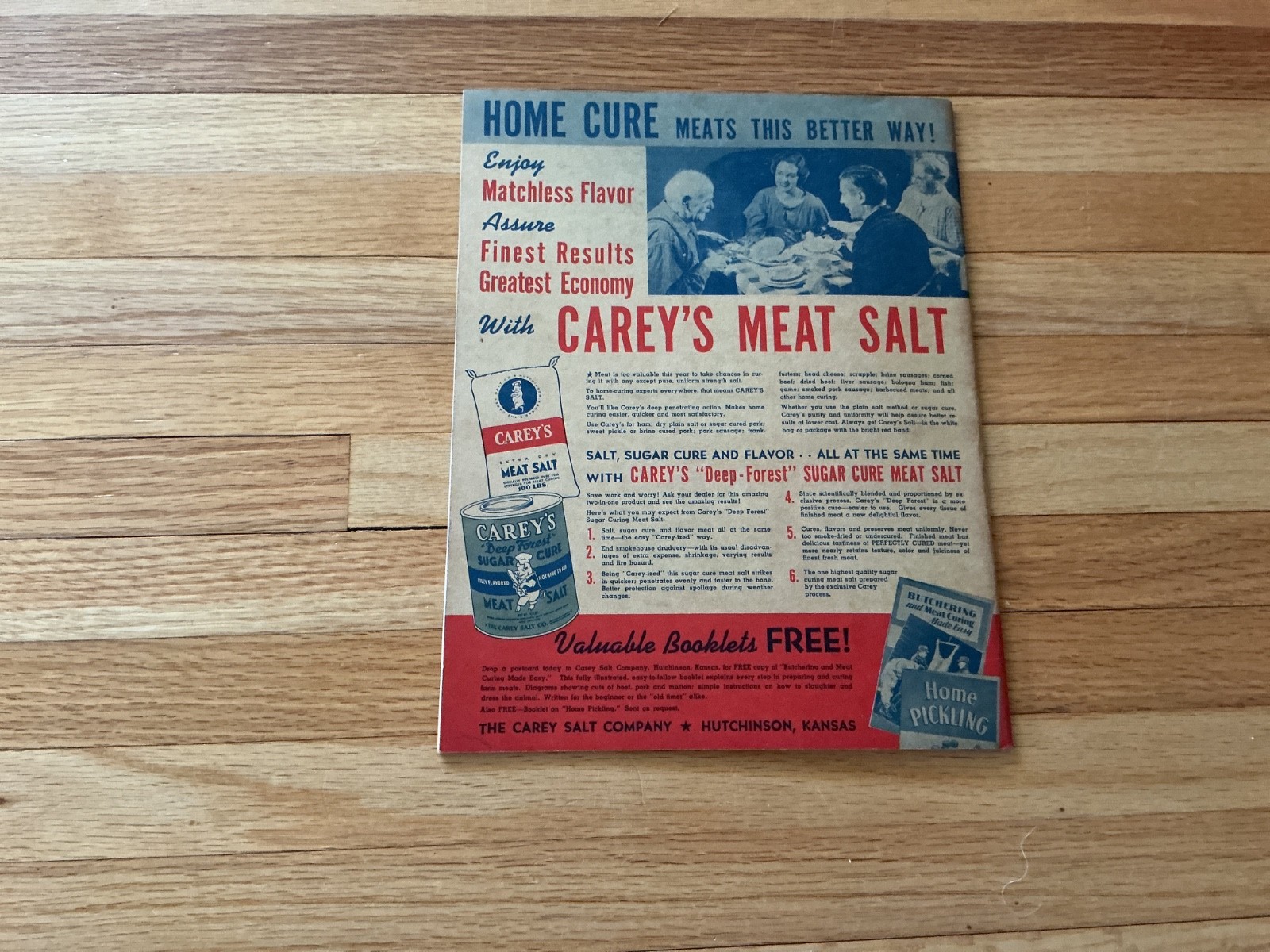 Vtg. 1941 Farm Acct. Record Book – Carey’s & Pierce Farmers Co-op – Pierce, NE.