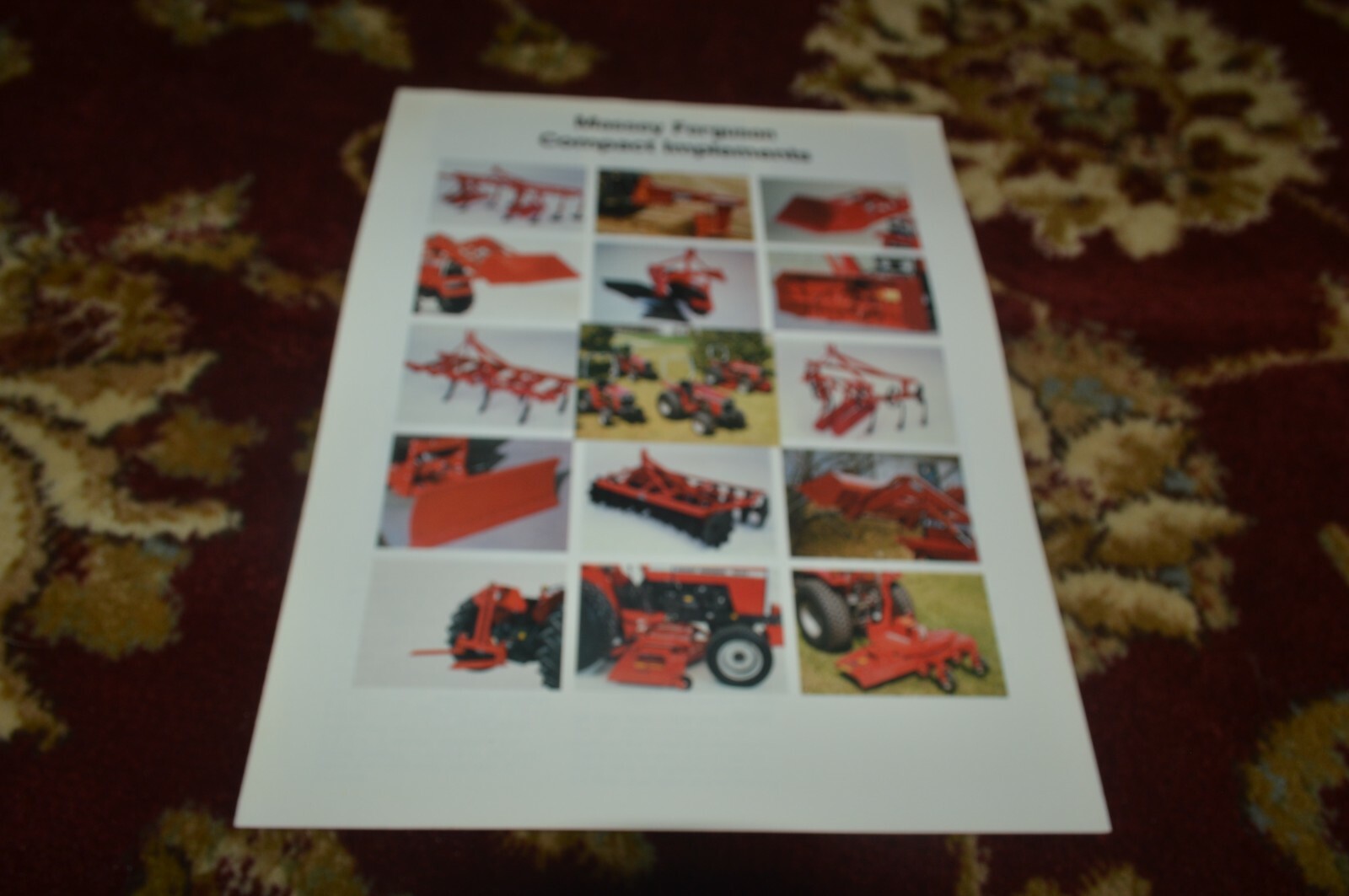 Massey Ferguson Compact Implements Brochure BASE