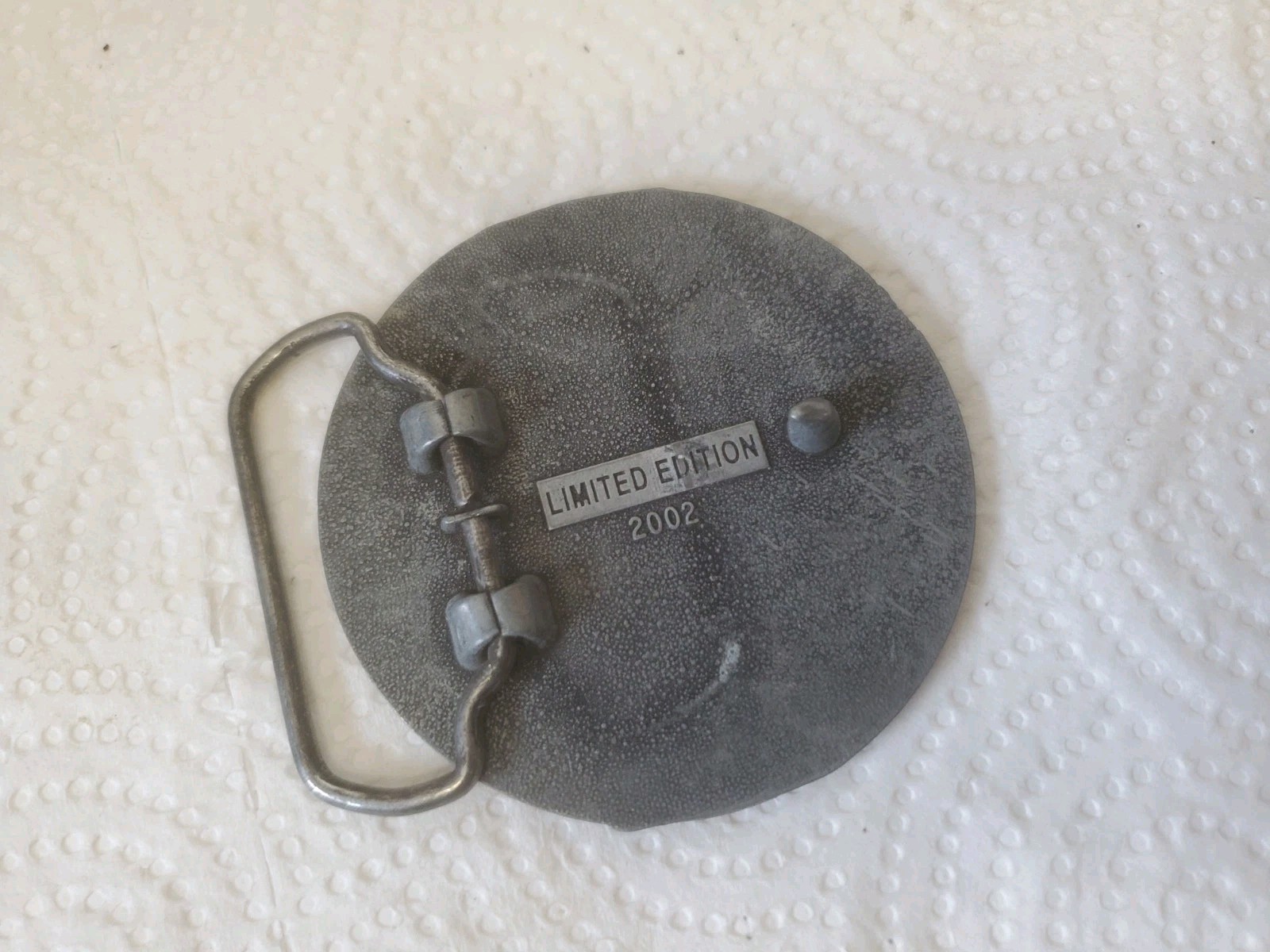 Round Metal Belt Buckle Hy-capacity 1928 – 2000 Scratch Olson Farm Crop Sprayers