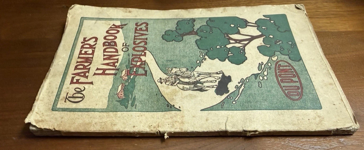 1911 Du Pont The Farmer’s Handbook Of High Explosives Catalog