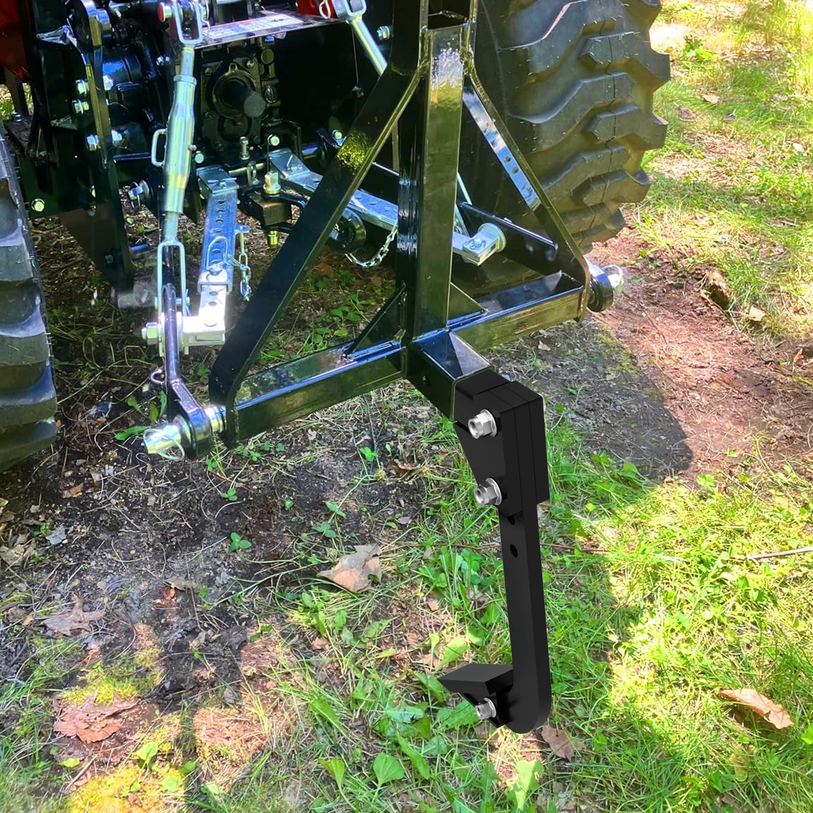 Tractor Subsoiler Ripper, Adjustable 18&Prime; 3 Point Hitch Trencher with 2&Prime; Recei…