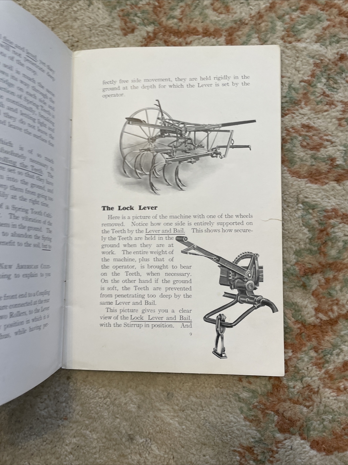 Vintage New American Cultivators Sales Brochure Catalog 1907 American Harrow Co.