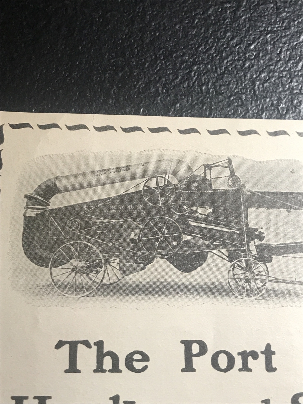 1902 Port Huron Engine & Thresher Co. Farm Advertising – Port Huron – Michigan