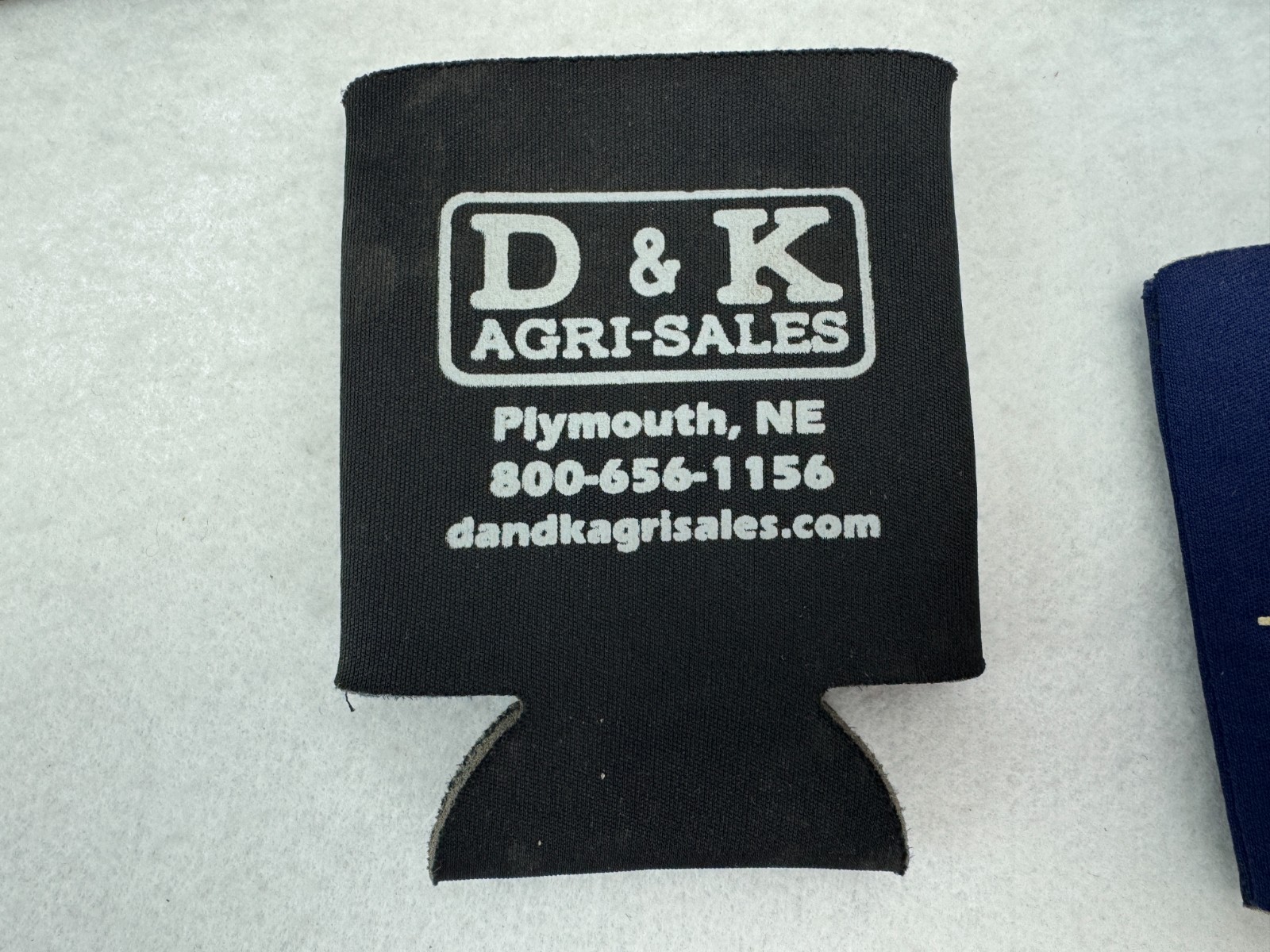 Vintage Koozie Coozie Drink Can Holder Farm Agriculture Advertising Lot of 5
