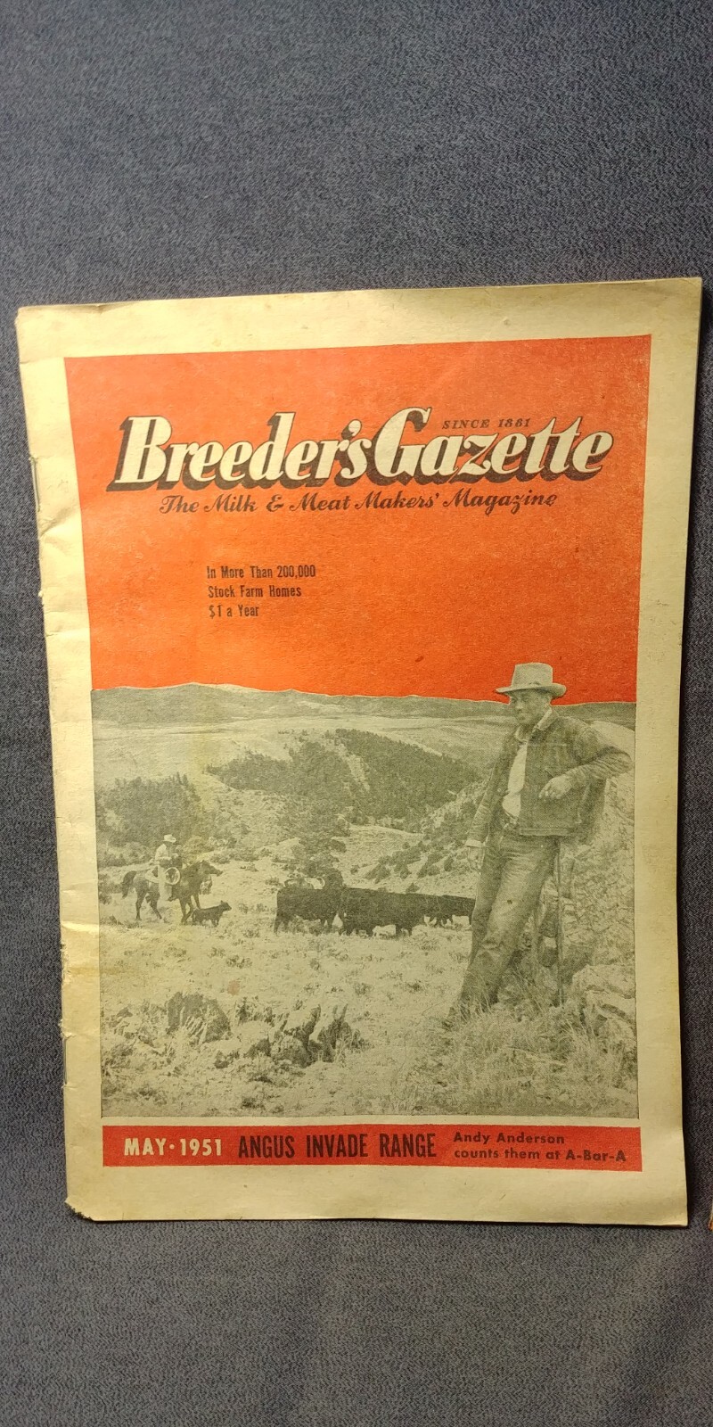 3 AG Booklet 1946 Hereford Sale Quinter Kansas 1948 Oakley Breeders Gazette 1951
