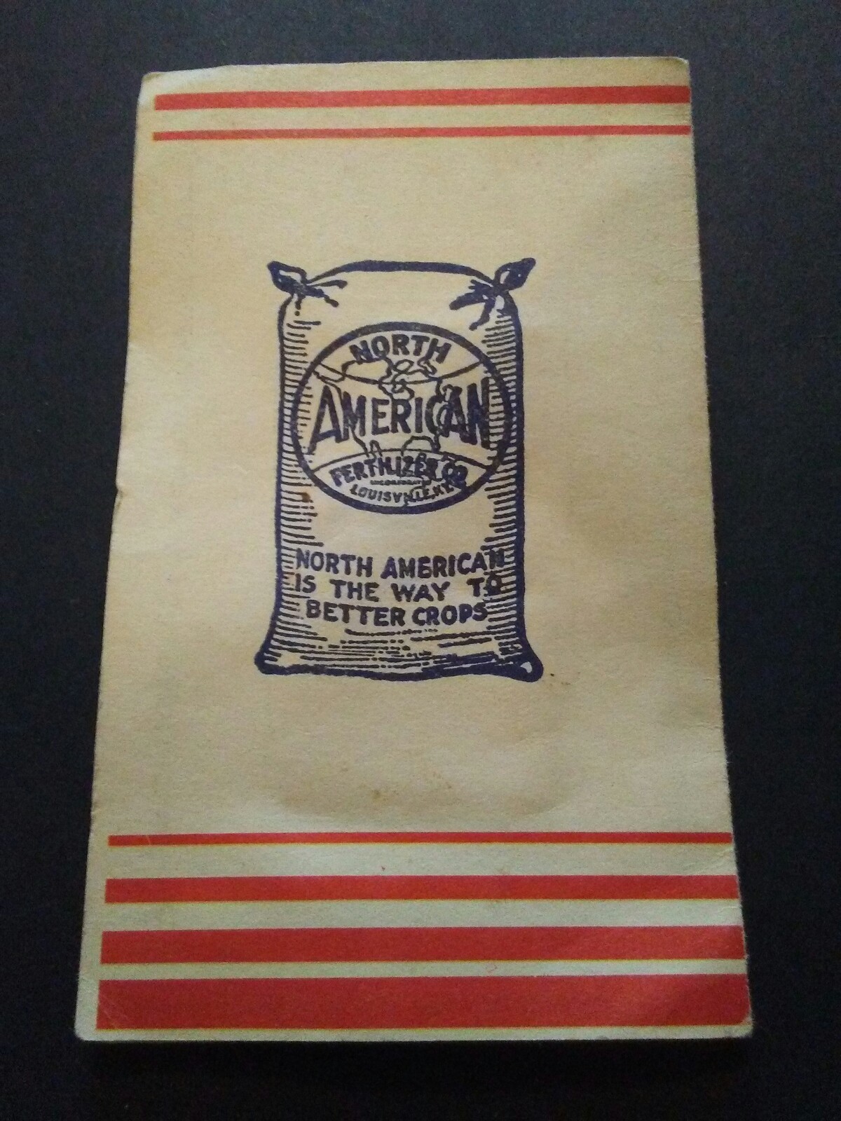 North American Fertilizer Co Louisville Kentucky Advertising Sewing Needle Book