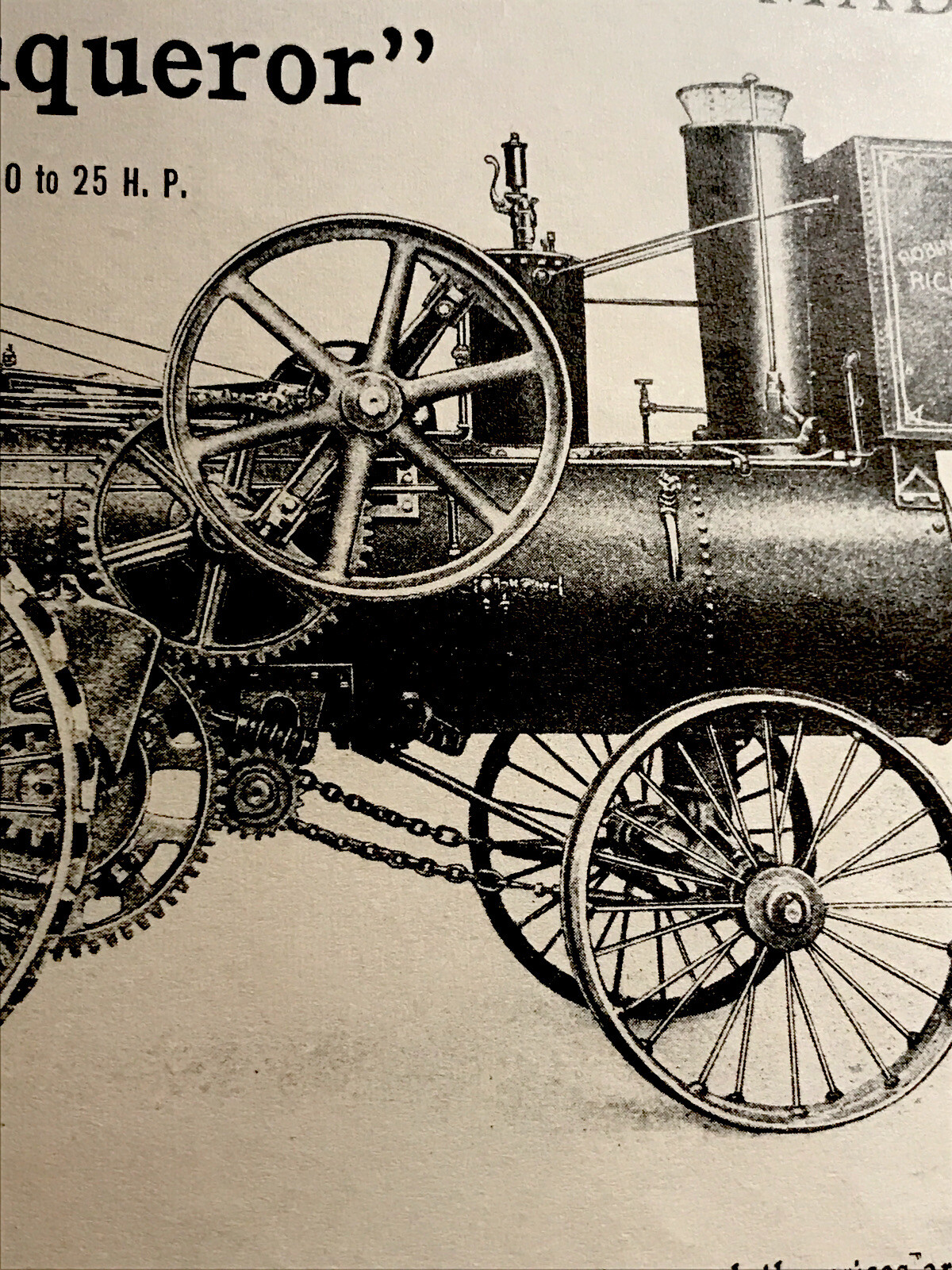 1906 Robinson Traction Engine Farm Implements Advertising – Richmond – Indiana