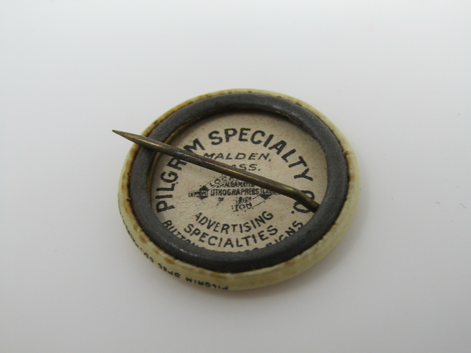 Vintage AA Quality Pinback Button American Agricultural Chemical Co. Advertising