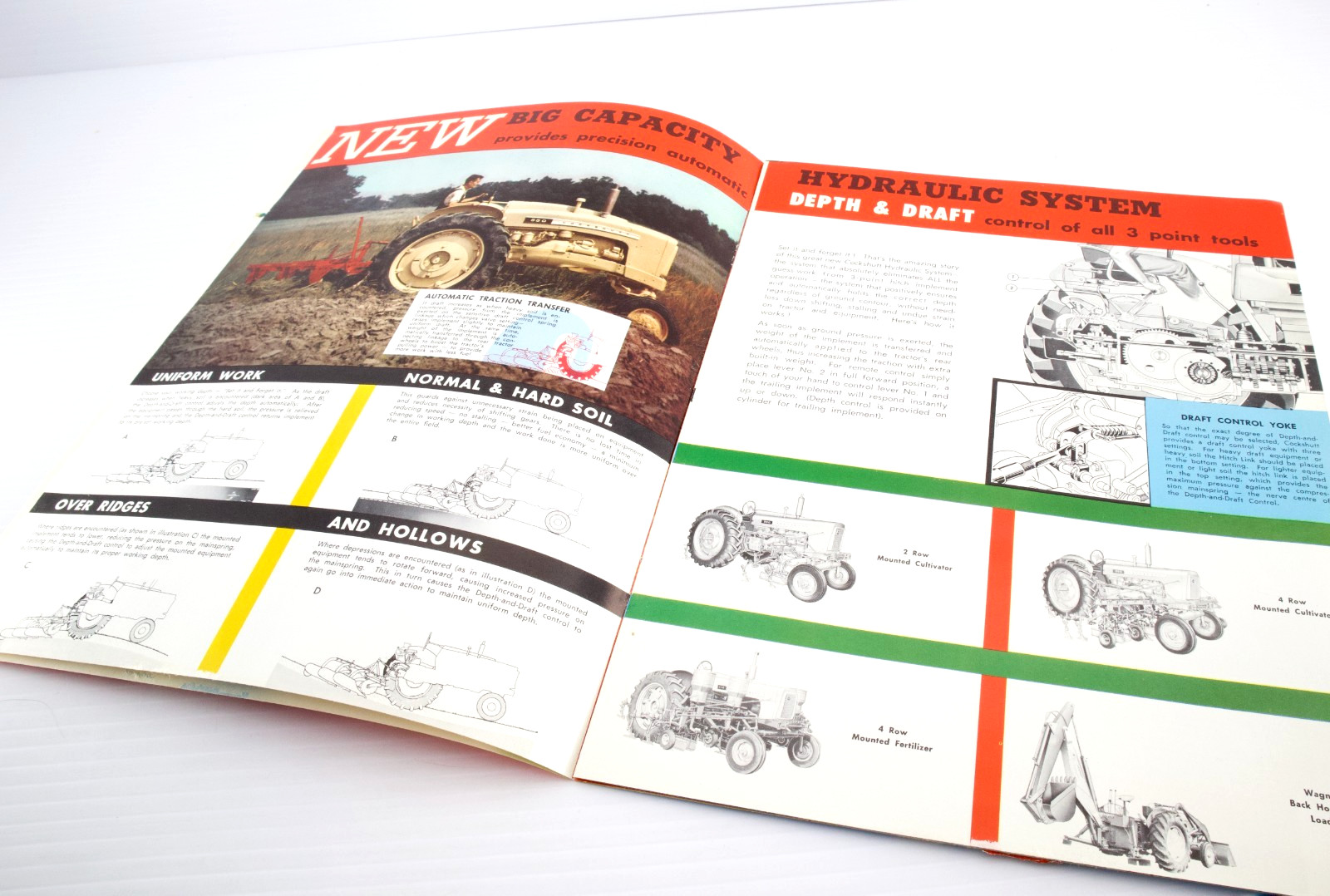 Vintage Cockshutt Tractor Sales Brochures Lot of 3