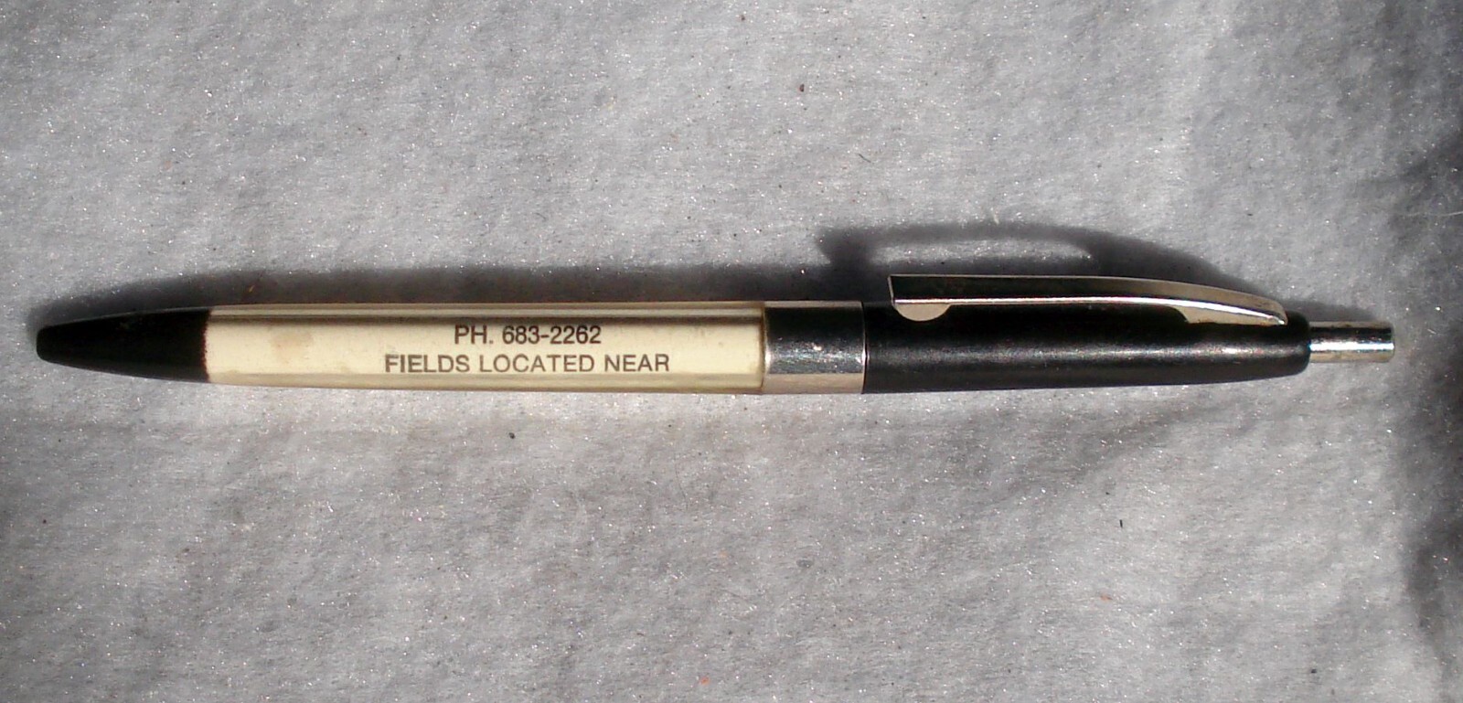 Schubert Sod Farm Route 2 Calhan CO Vtg Advertising Ballpoint Click Pen