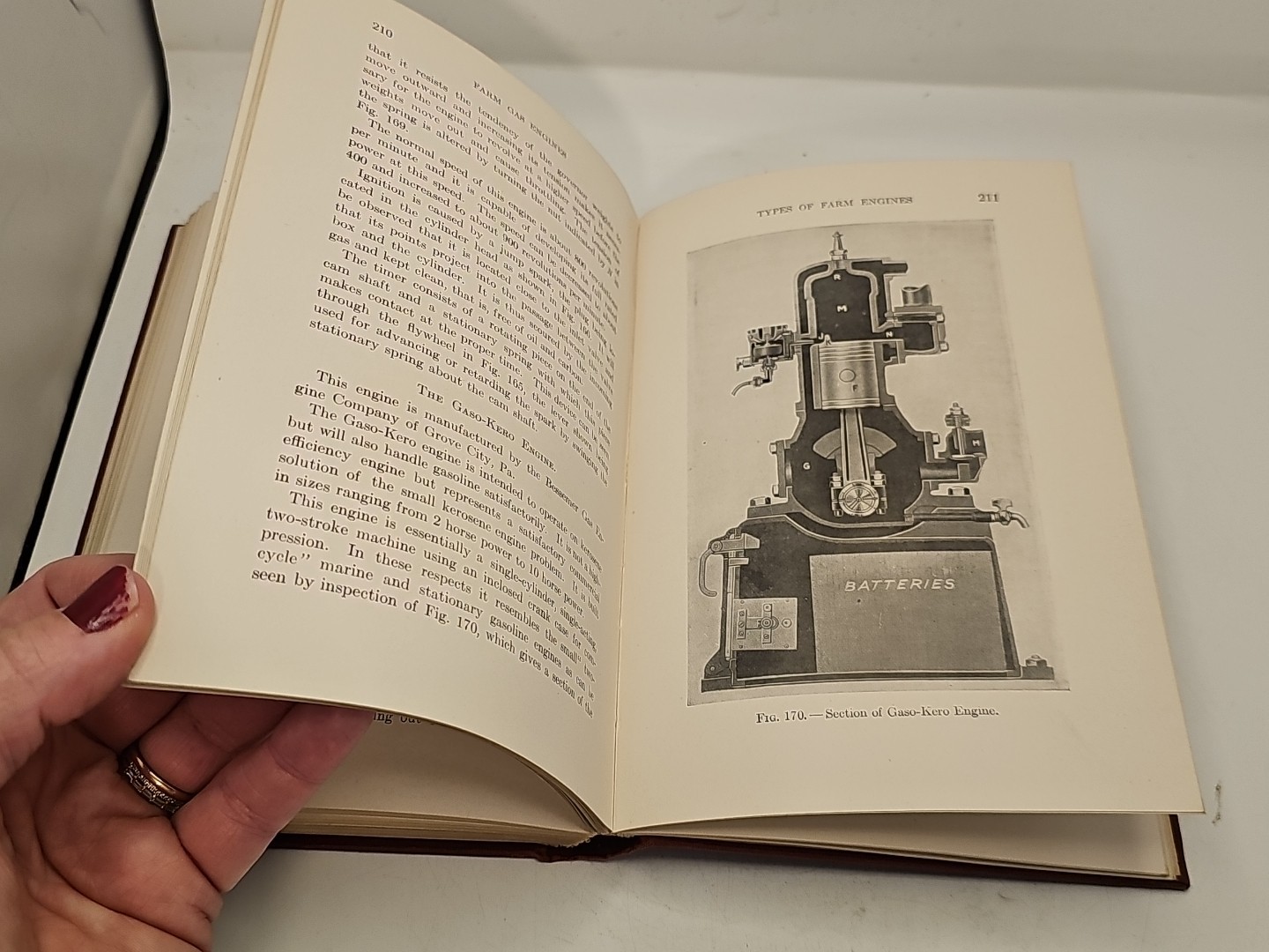 1913 gas engines for the farm hit miss tractor etc book Hirshfeld Ulbricht