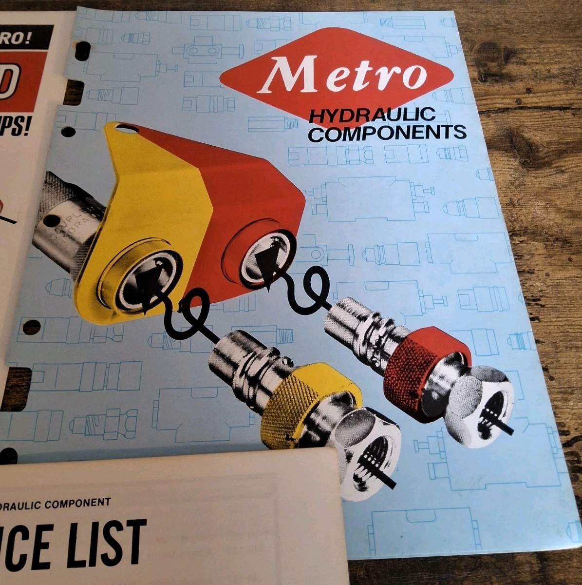 Metro Hydraulic Equipment And Hydraulic Components Brochures And Price List